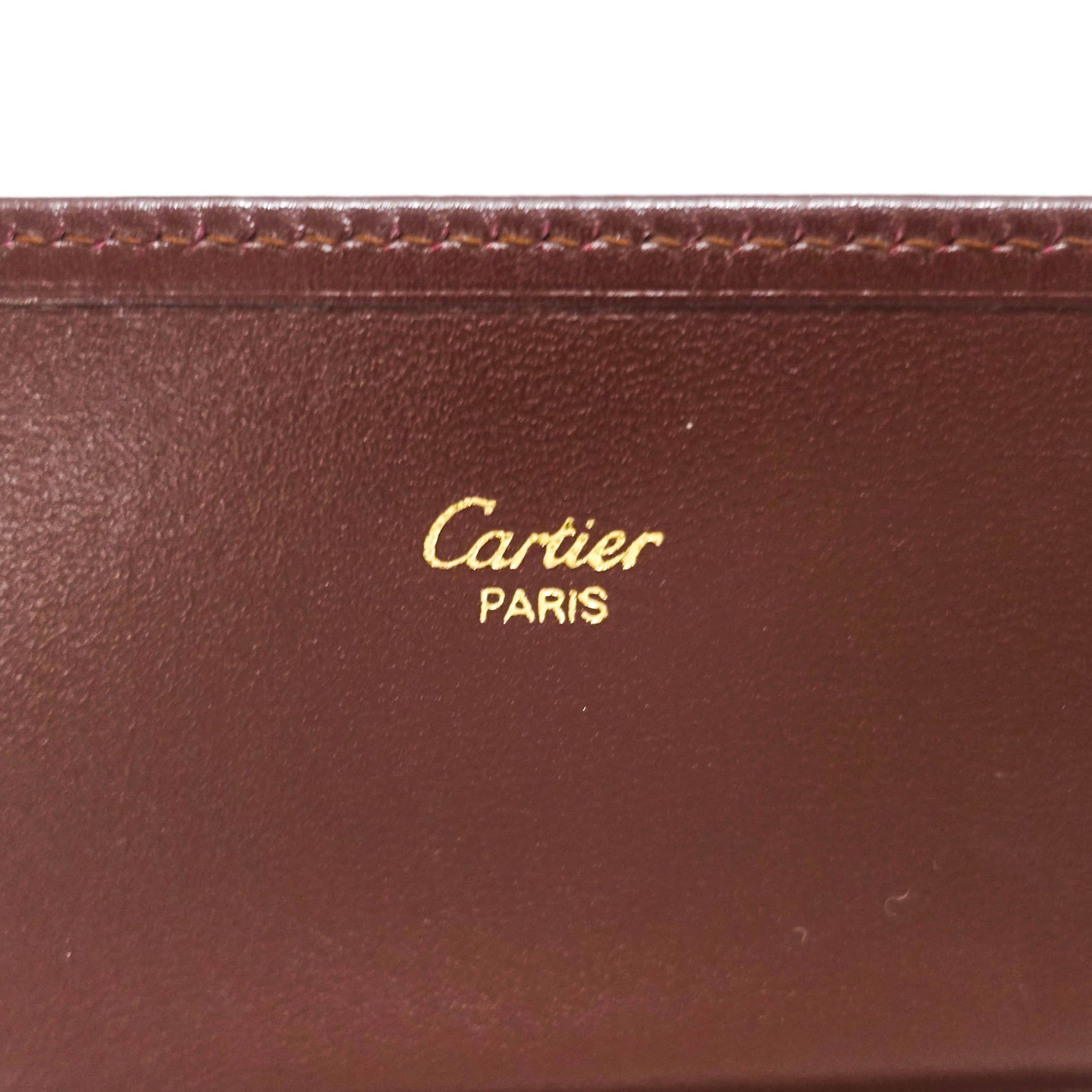 Cartier Leather Continental Wallet