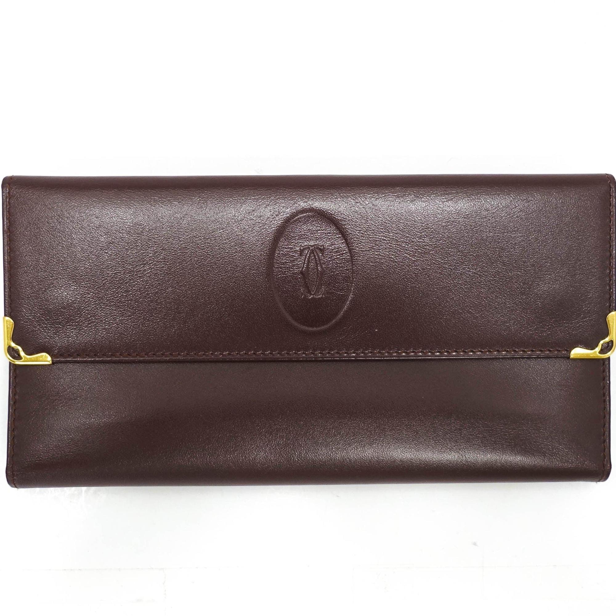 Cartier Leather Continental Wallet