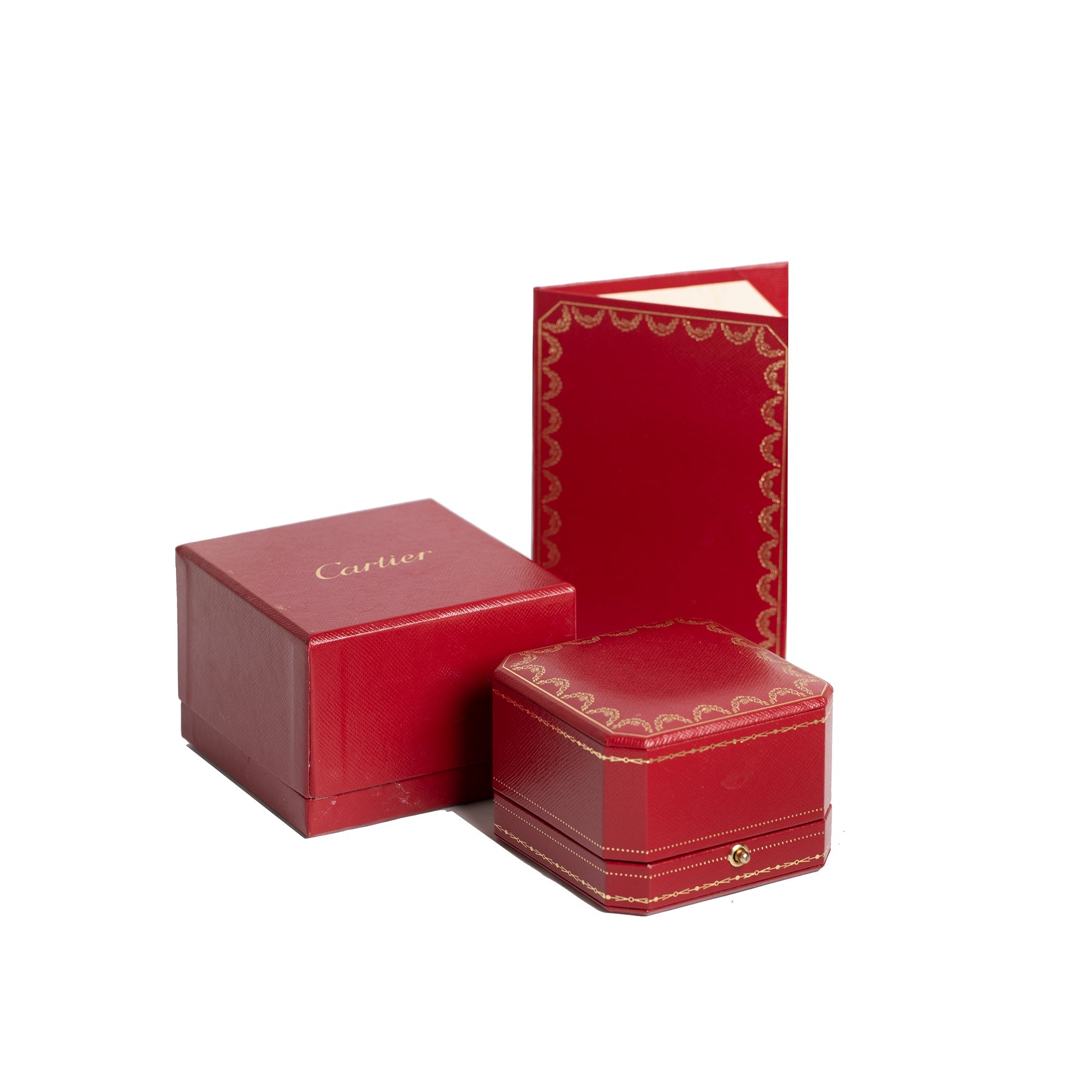 Cartier Logo De Cartier Wide Band Ring w/ Box & Certificate