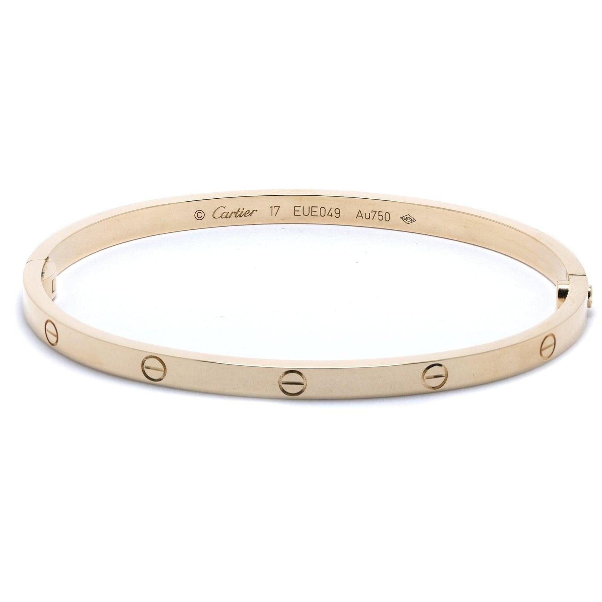 Cartier Love Bracelet, SM Model