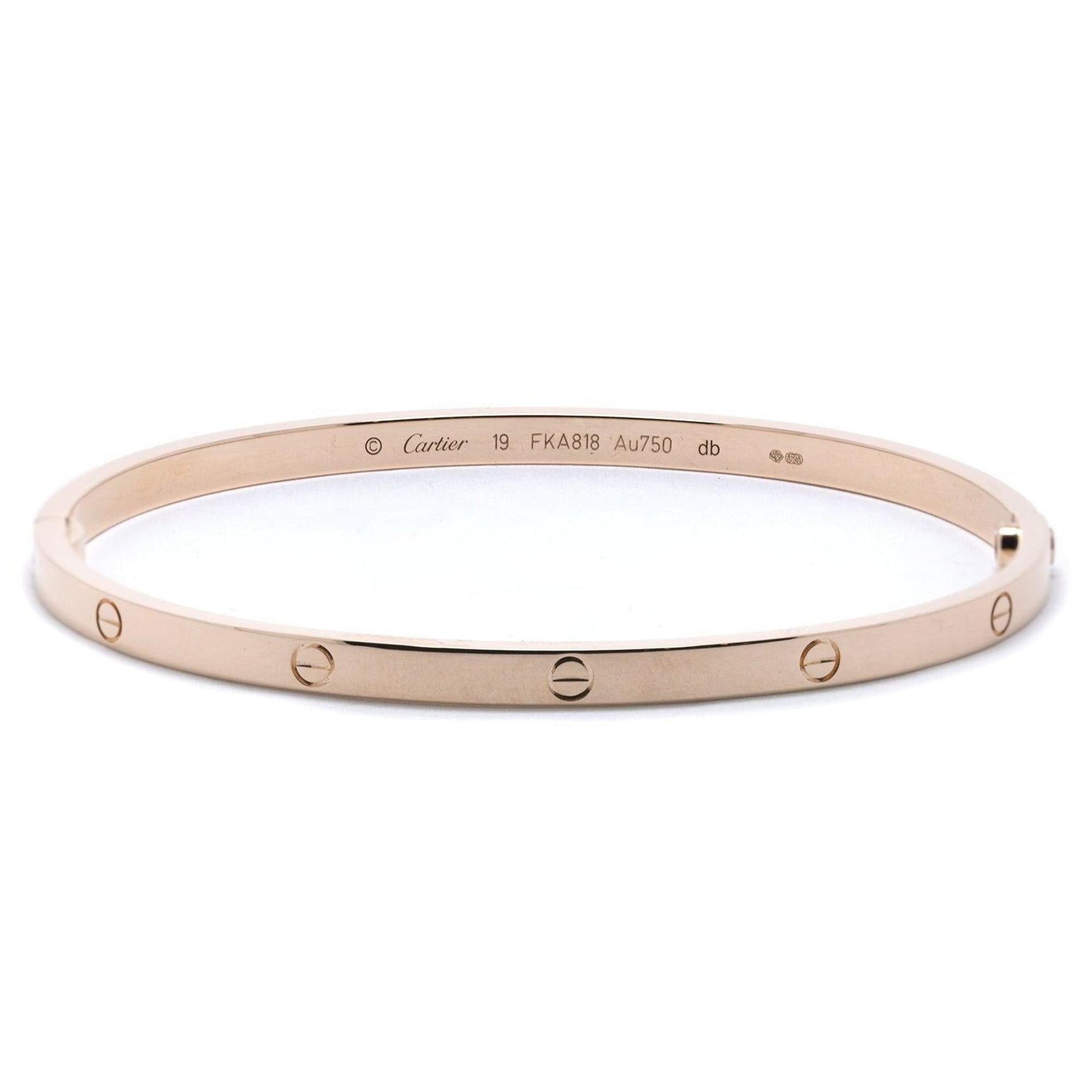 Cartier Love Bracelet, SM Model