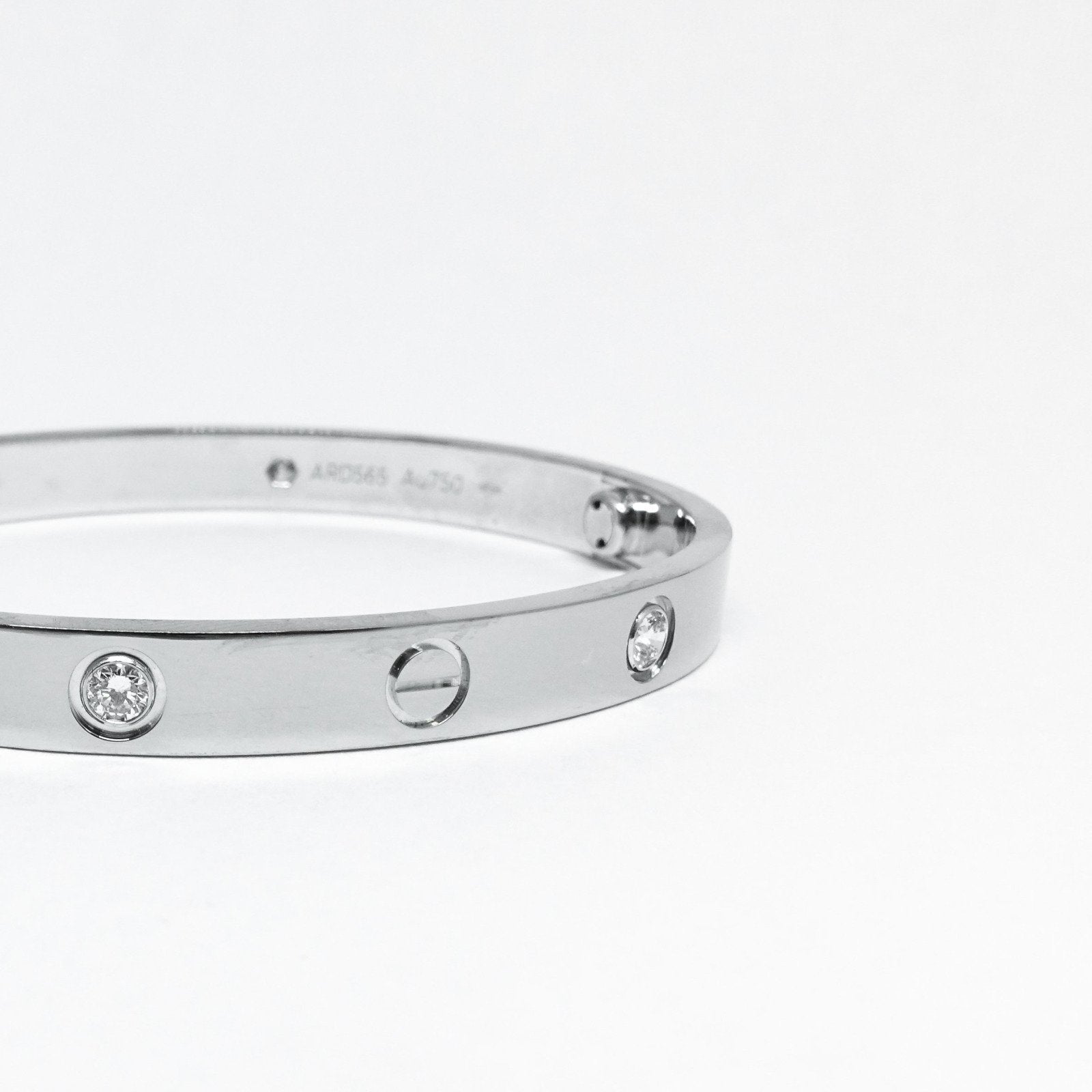 Cartier Love Bracelet with 4 Diamonds