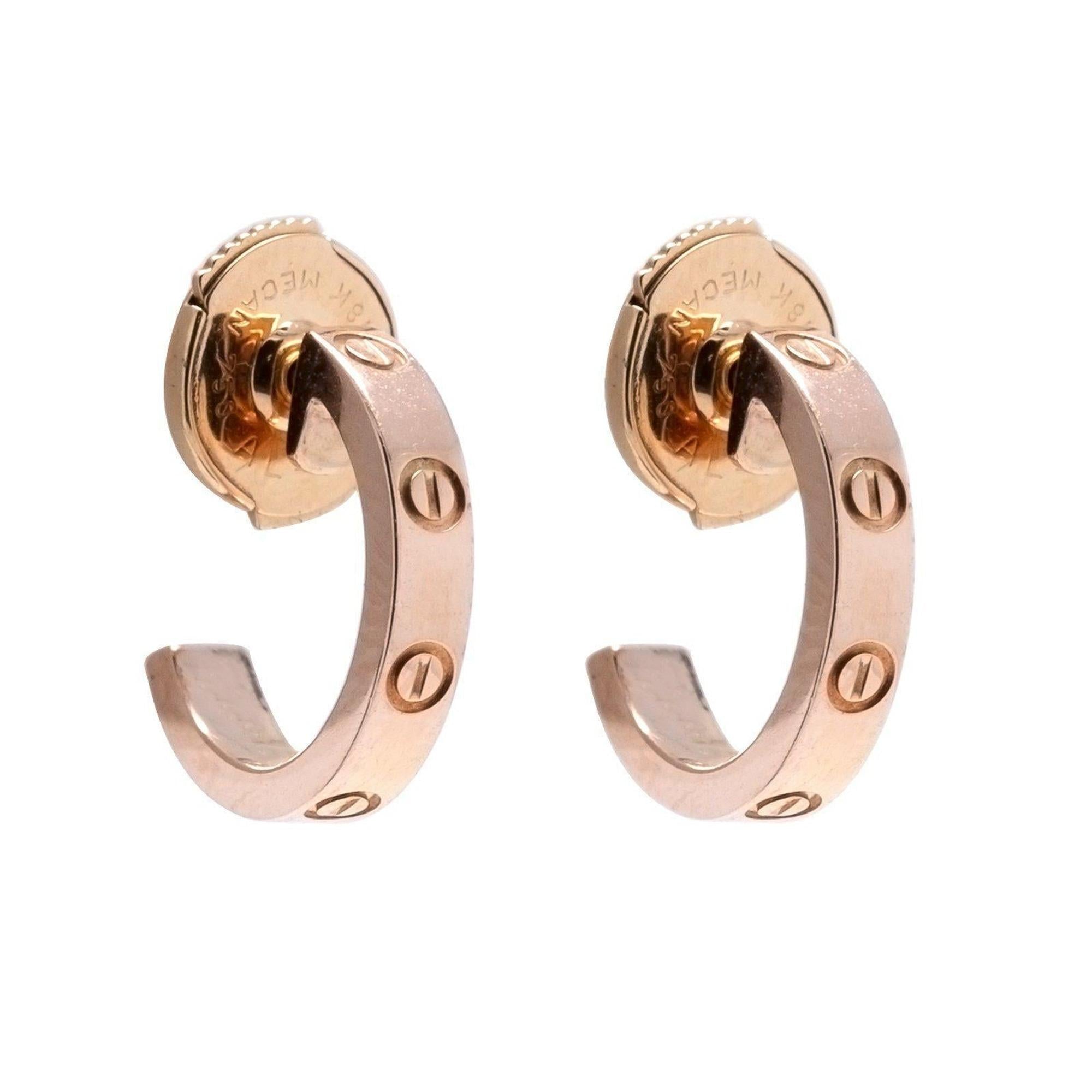 Cartier Love Earrings