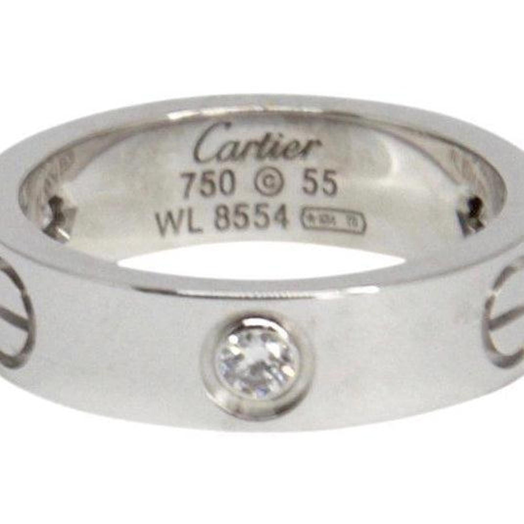 Cartier Love Ring with 3 Diamonds