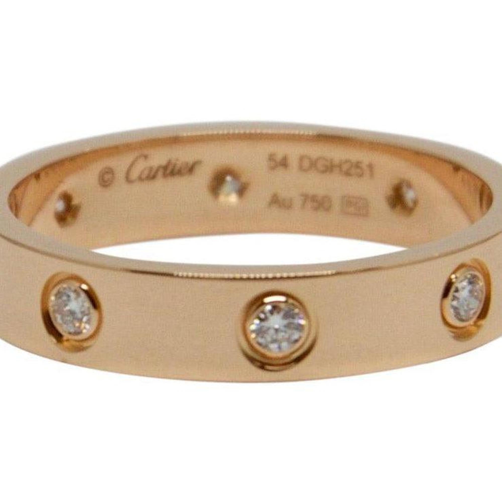 Cartier Love Wedding Band with 8 Diamonds