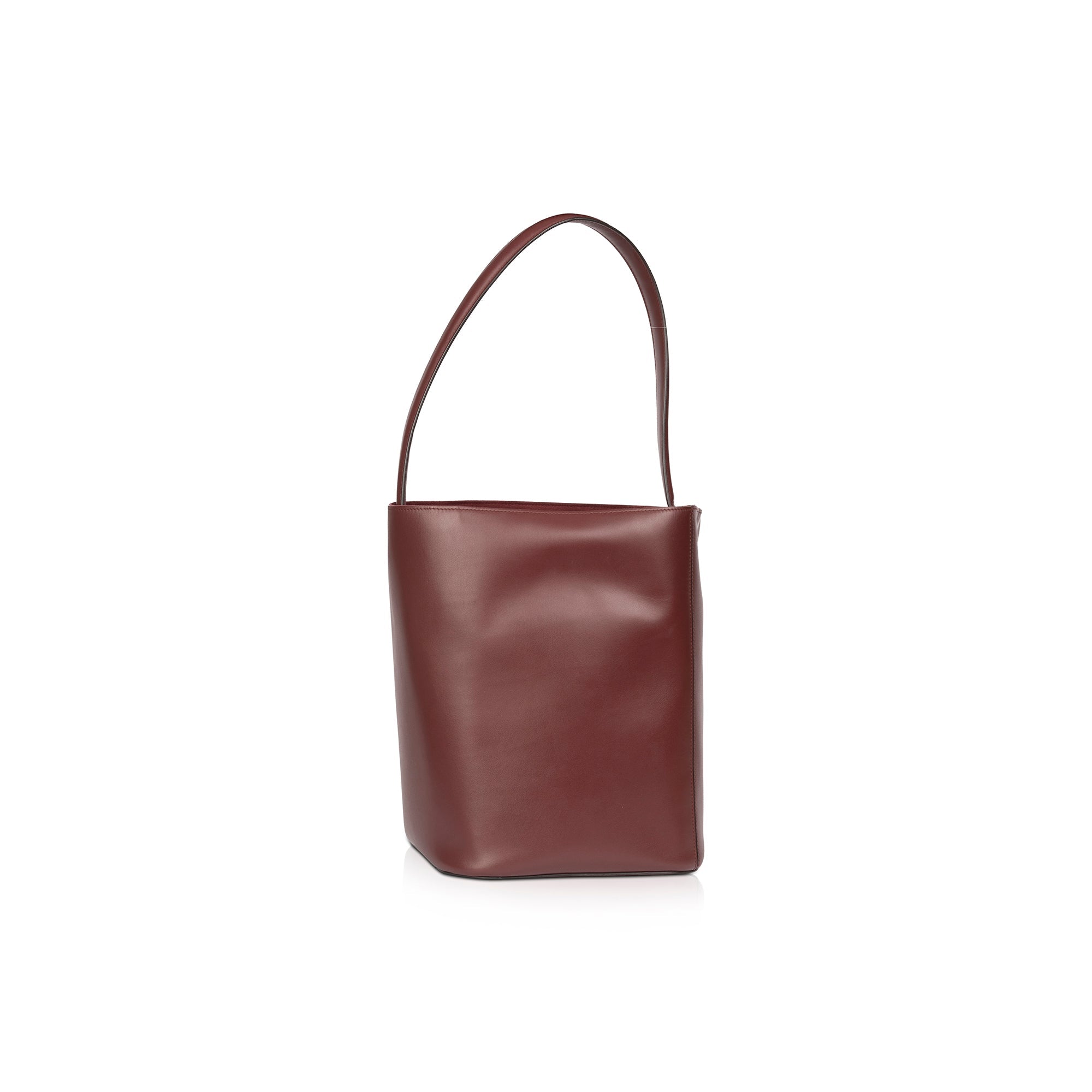 Cartier Must C Leather Bucket Bag w/ Receipt & Certificate
