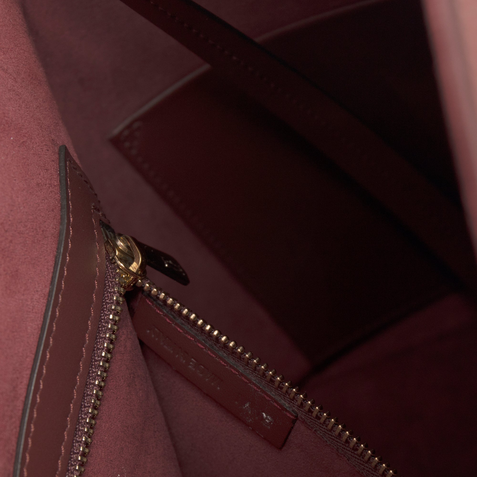 Cartier Must C Leather Bucket Bag w/ Receipt & Certificate