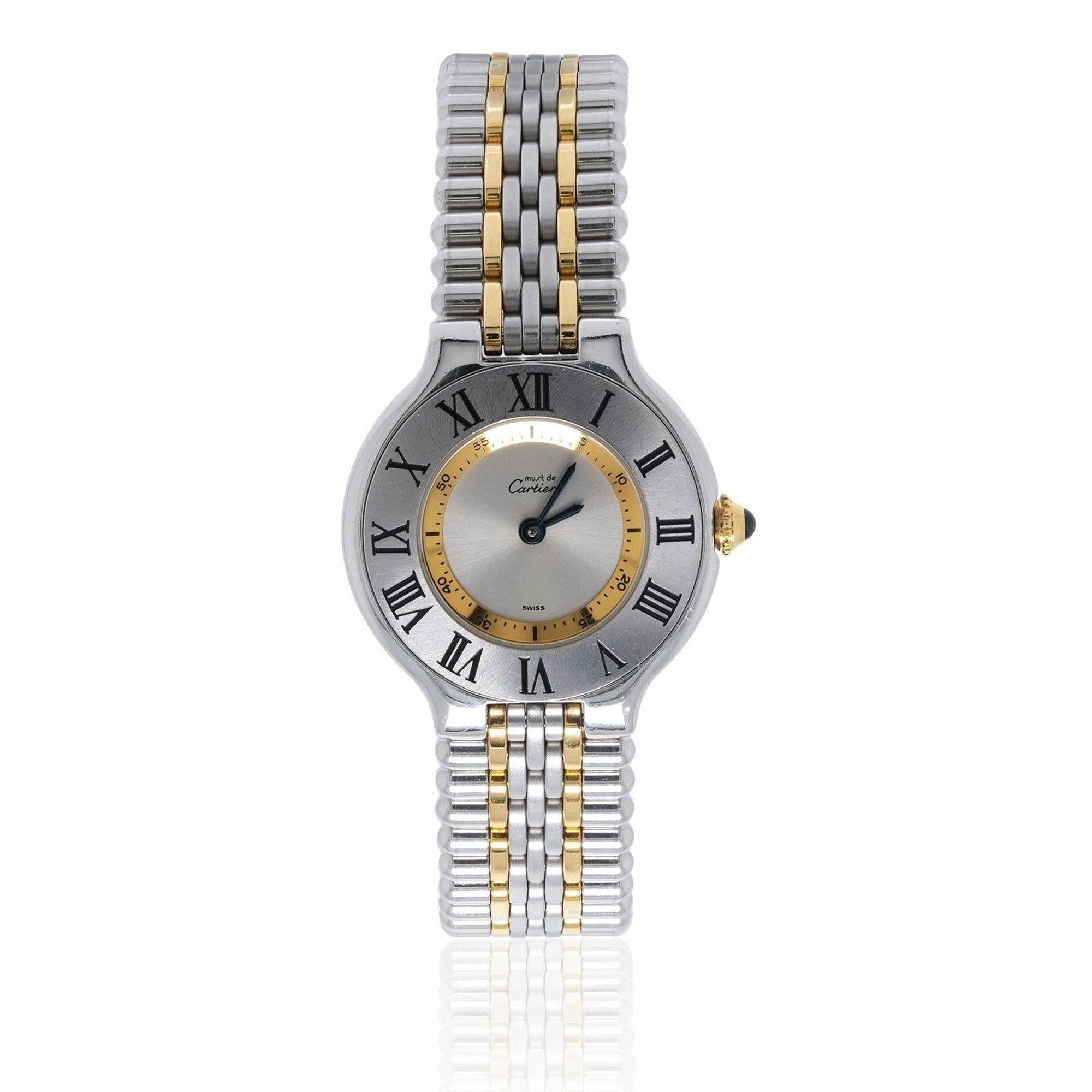 Cartier Must de Cartier 21 Watch w/ Box