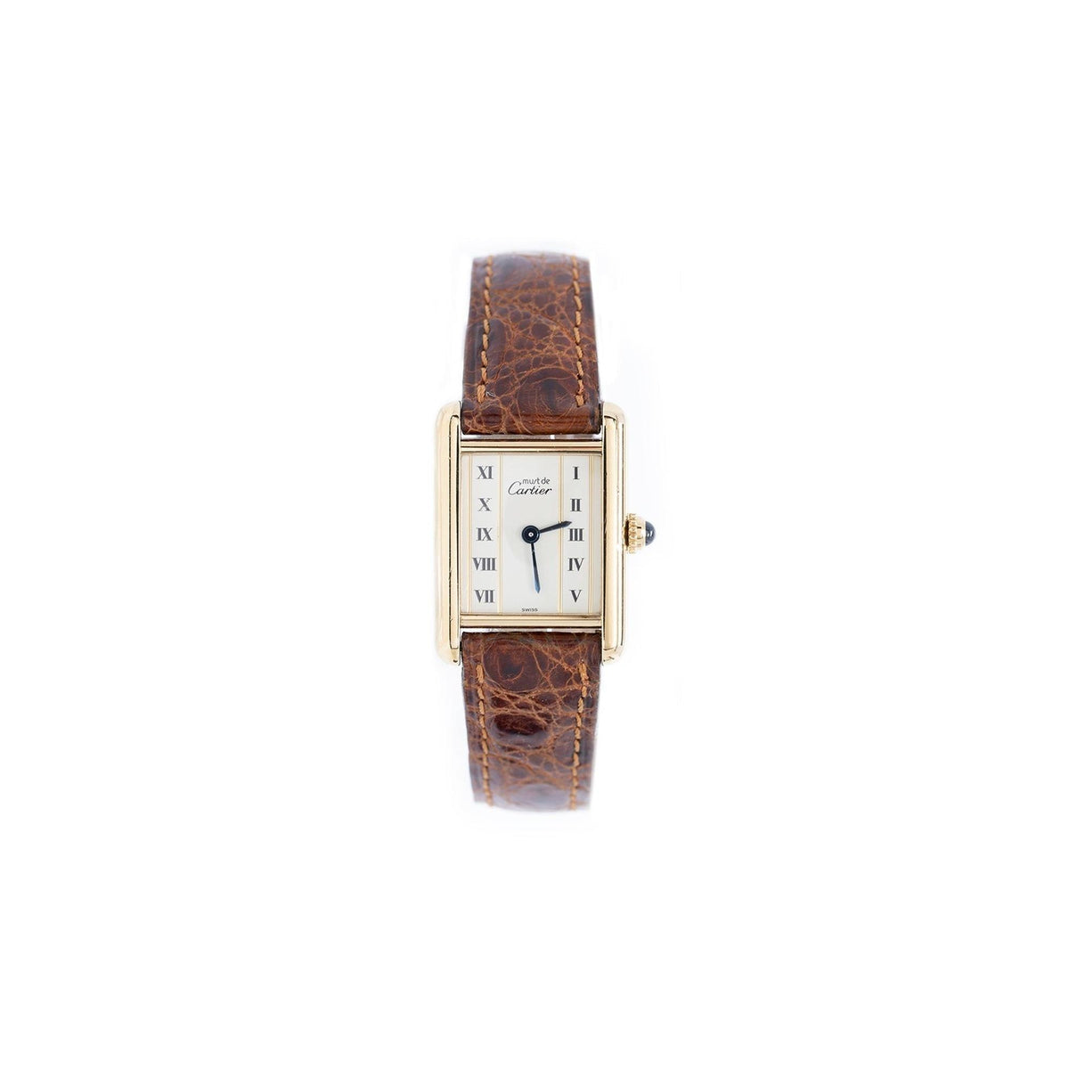 Cartier Must de Cartier Tank Vermeil Watch – OLIVER'S