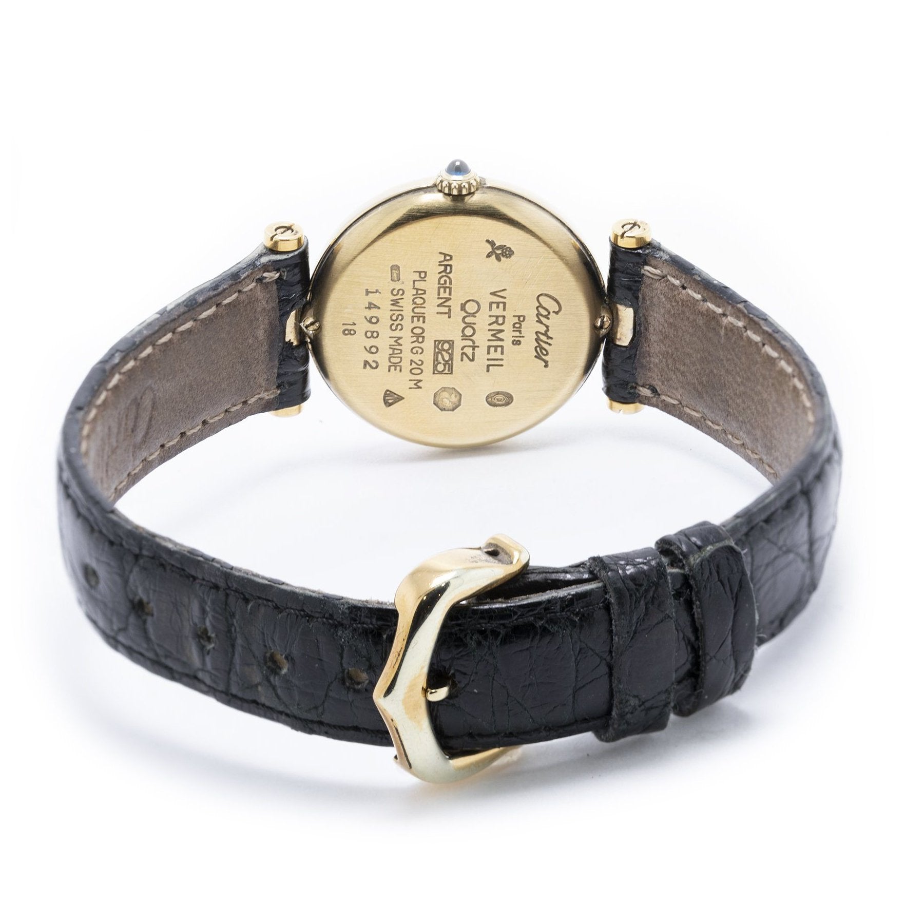 Cartier Must de Cartier Vermeil Watch