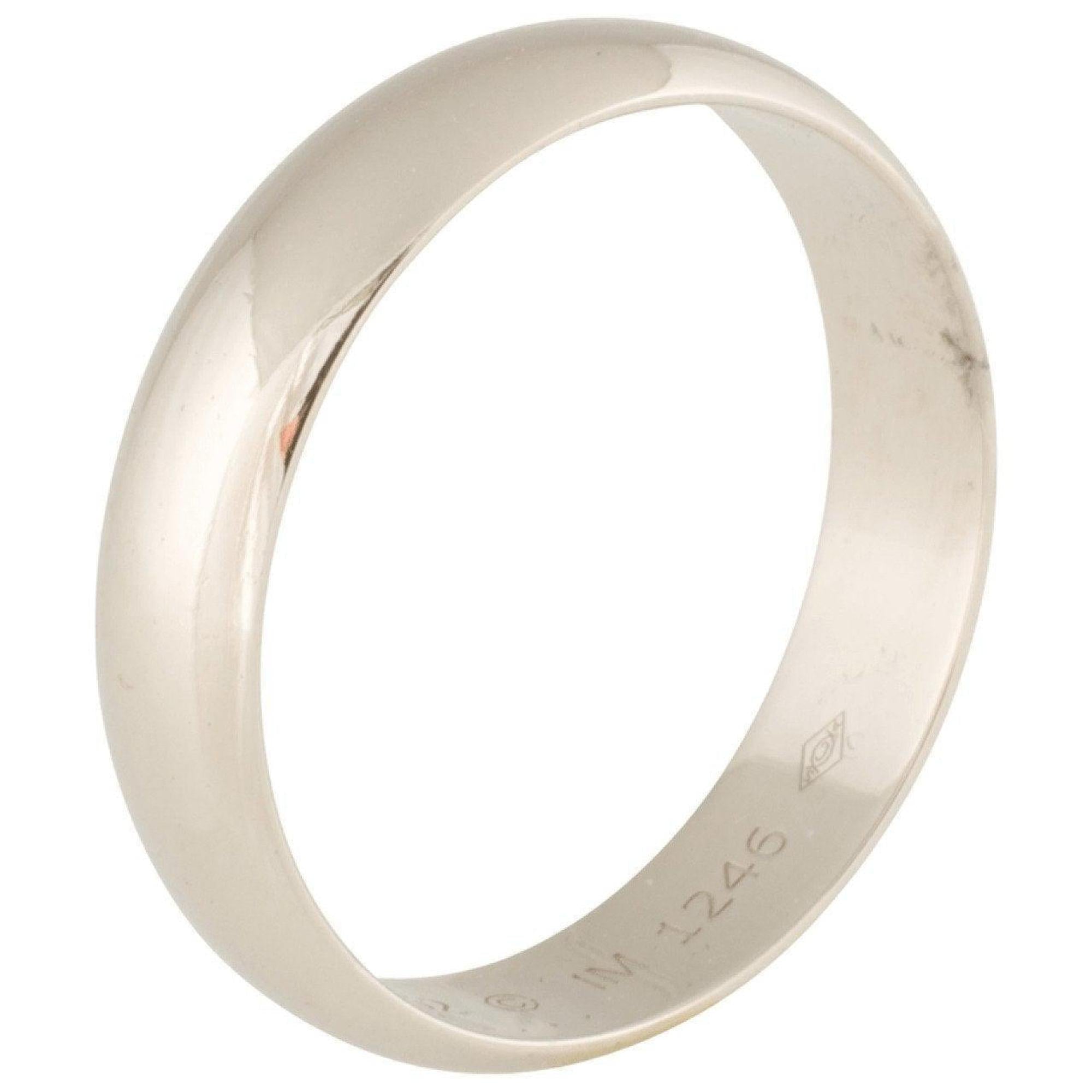 Cartier Platinum Wedding Band