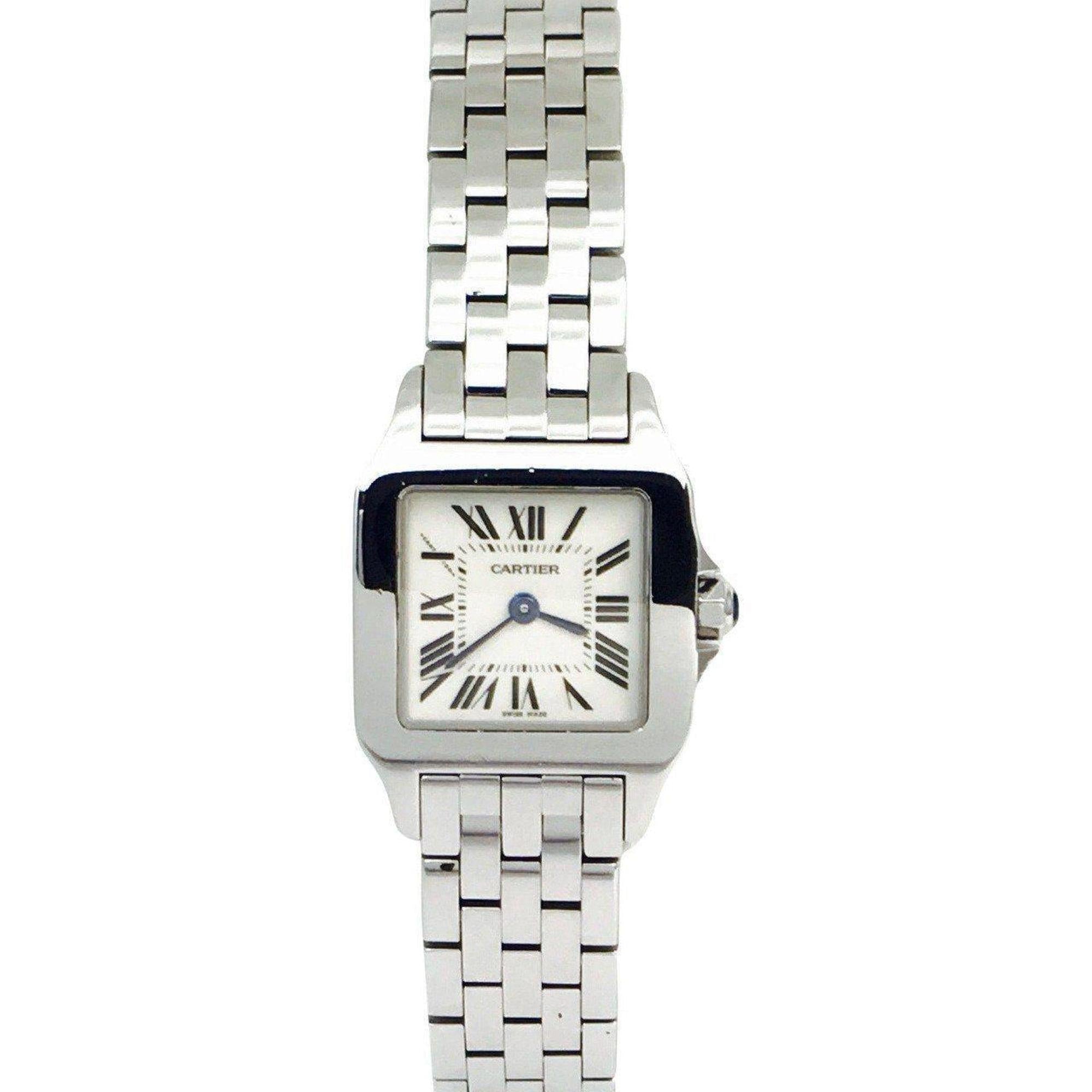 Cartier Santos Demoiselle Quartz Ladies' Wrist Watch in Stainless Steel
