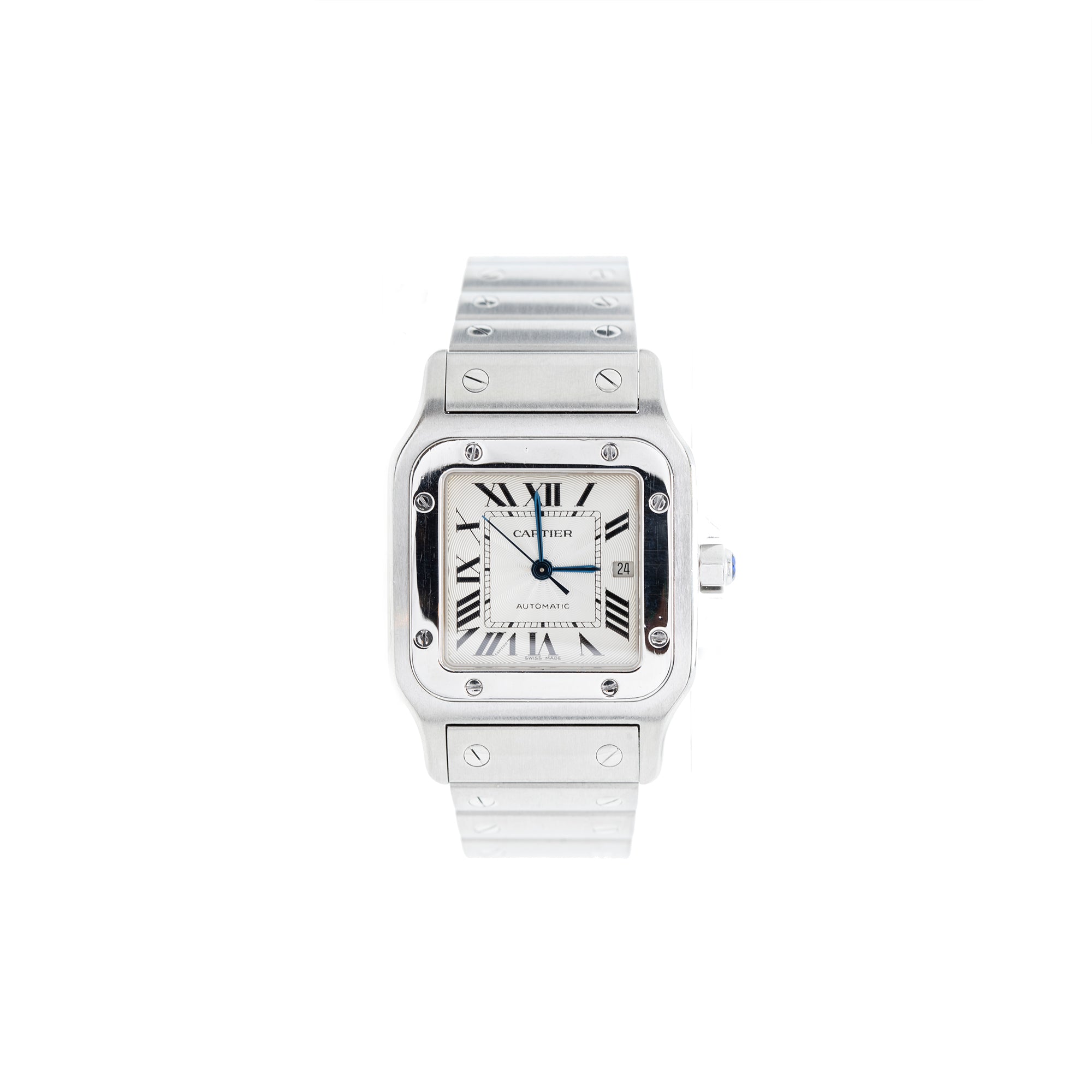 Cartier Santos Galbee Automatic Watch w/ Box