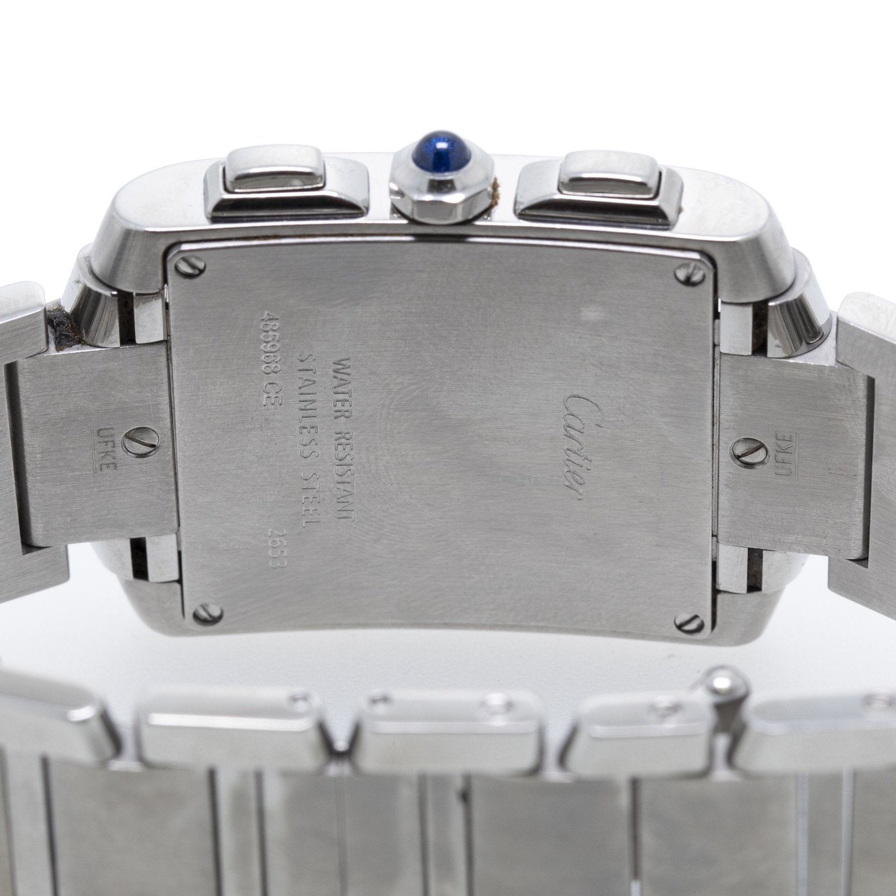 Cartier Tank Francaise Chronoflex Watch