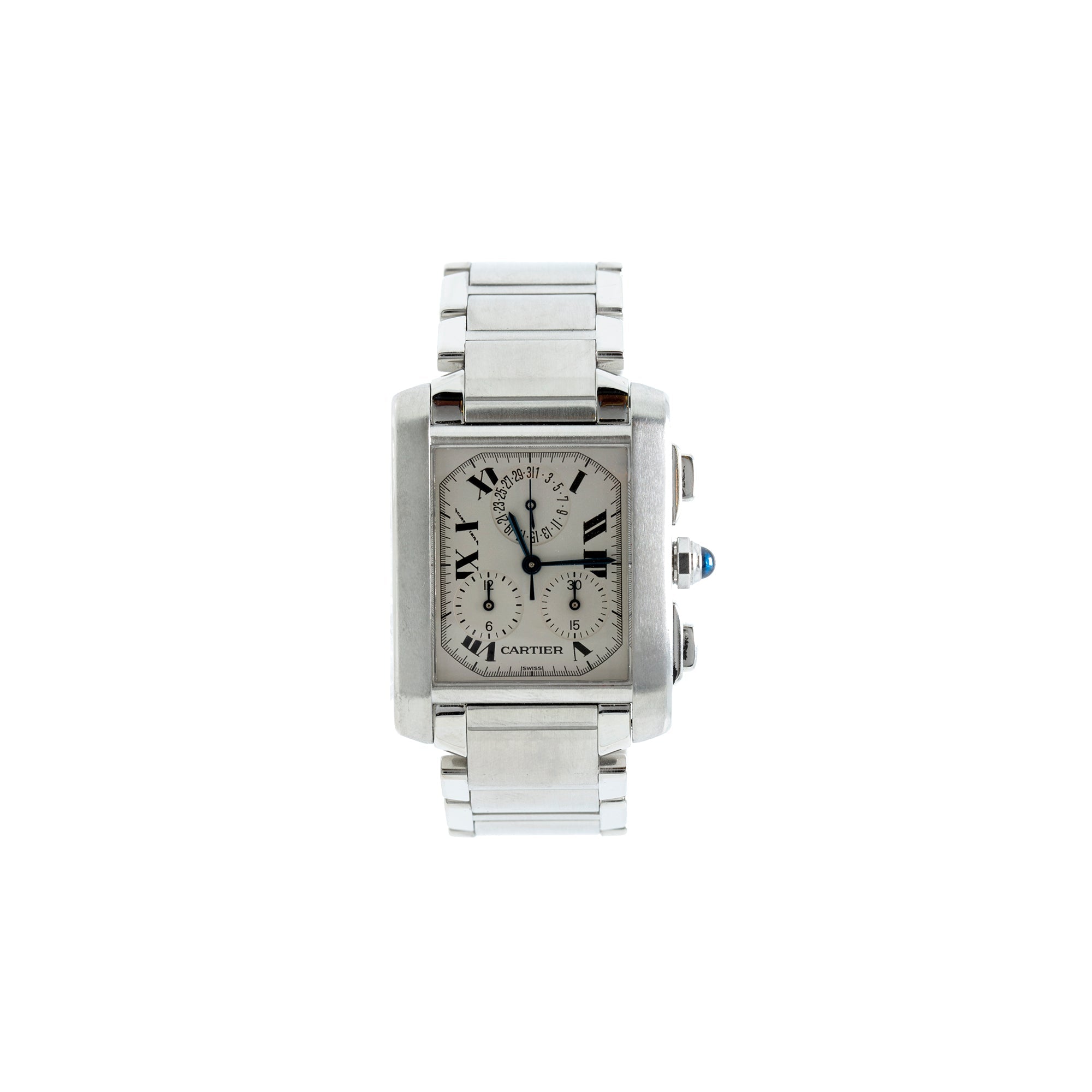 Cartier Tank Francaise Chronoflex Watch