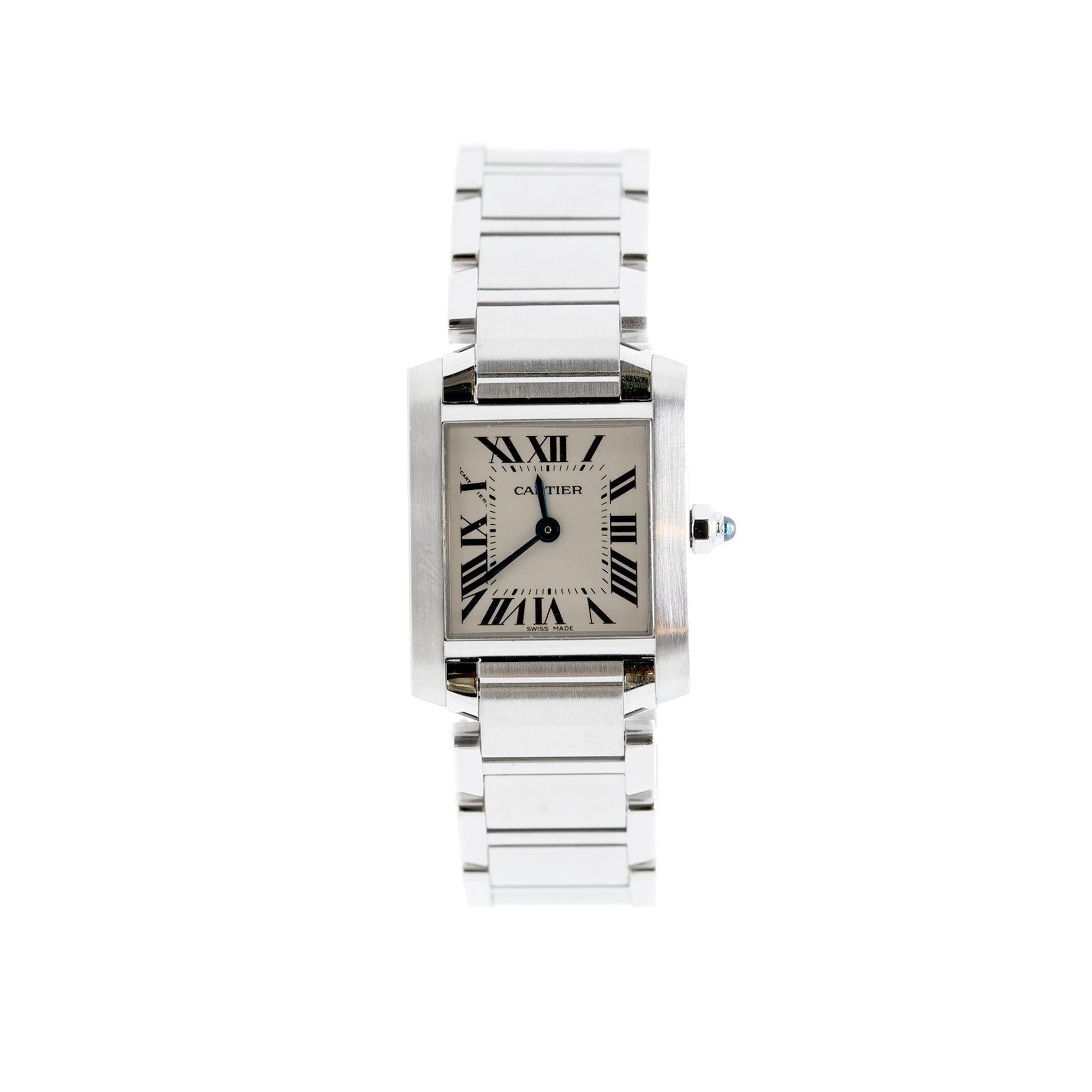 Cartier Tank Francaise Watch w/ Box & Papers