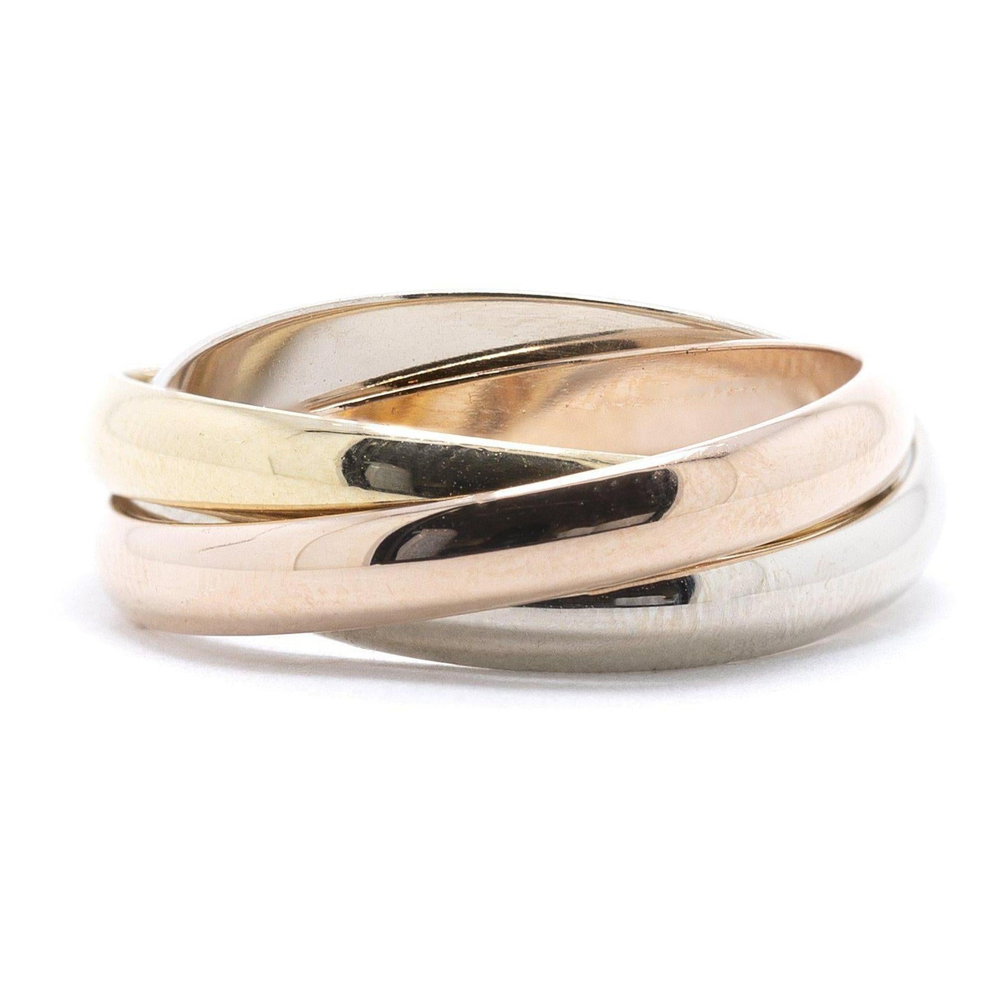 Cartier Trinity Rolling Ring, Small Model