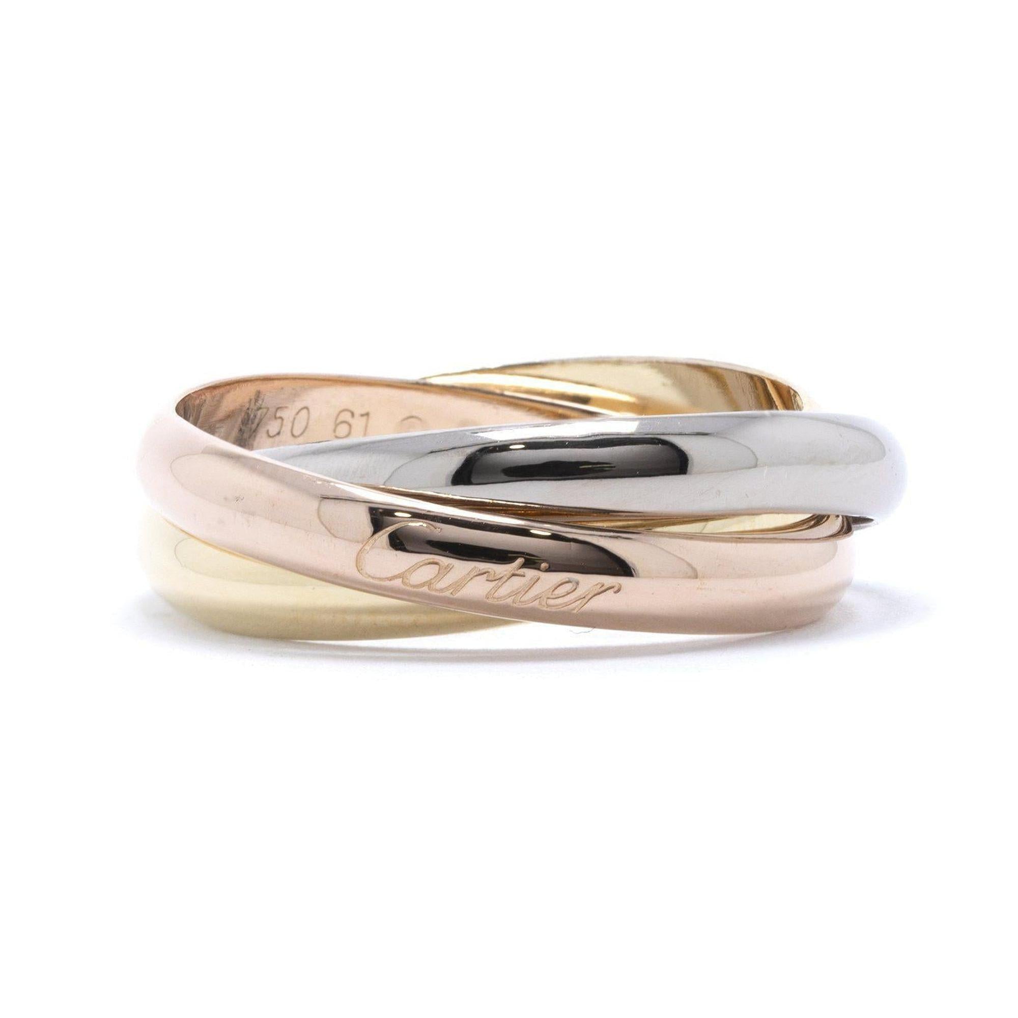 Cartier Trinity Rolling Ring