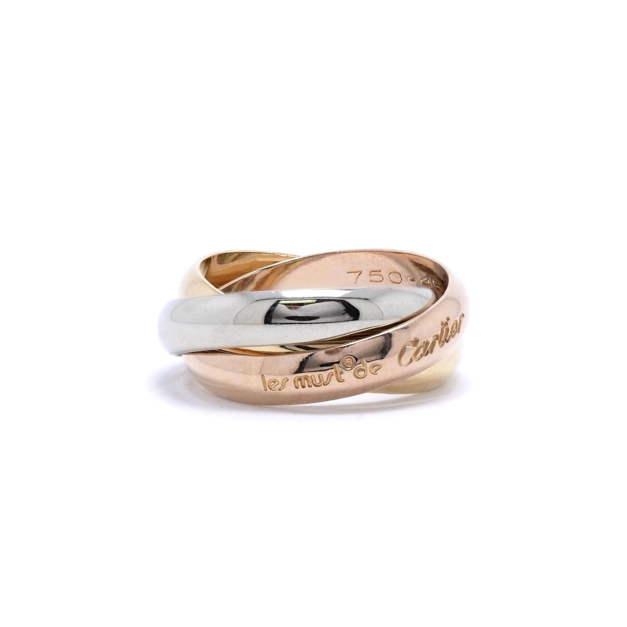 Cartier Trinity Rolling Ring