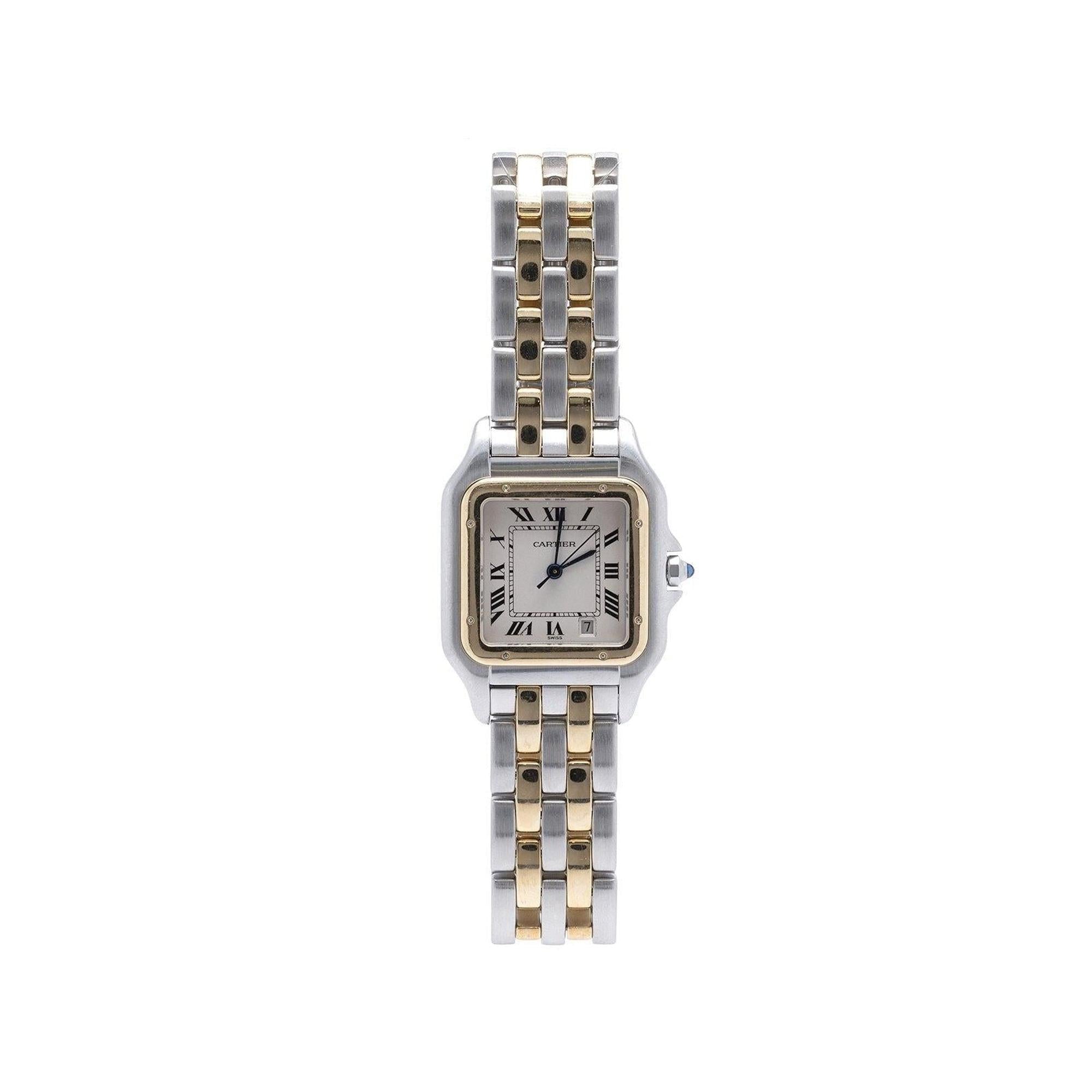 Cartier Two-Tone Panthere Watch, Medium Model