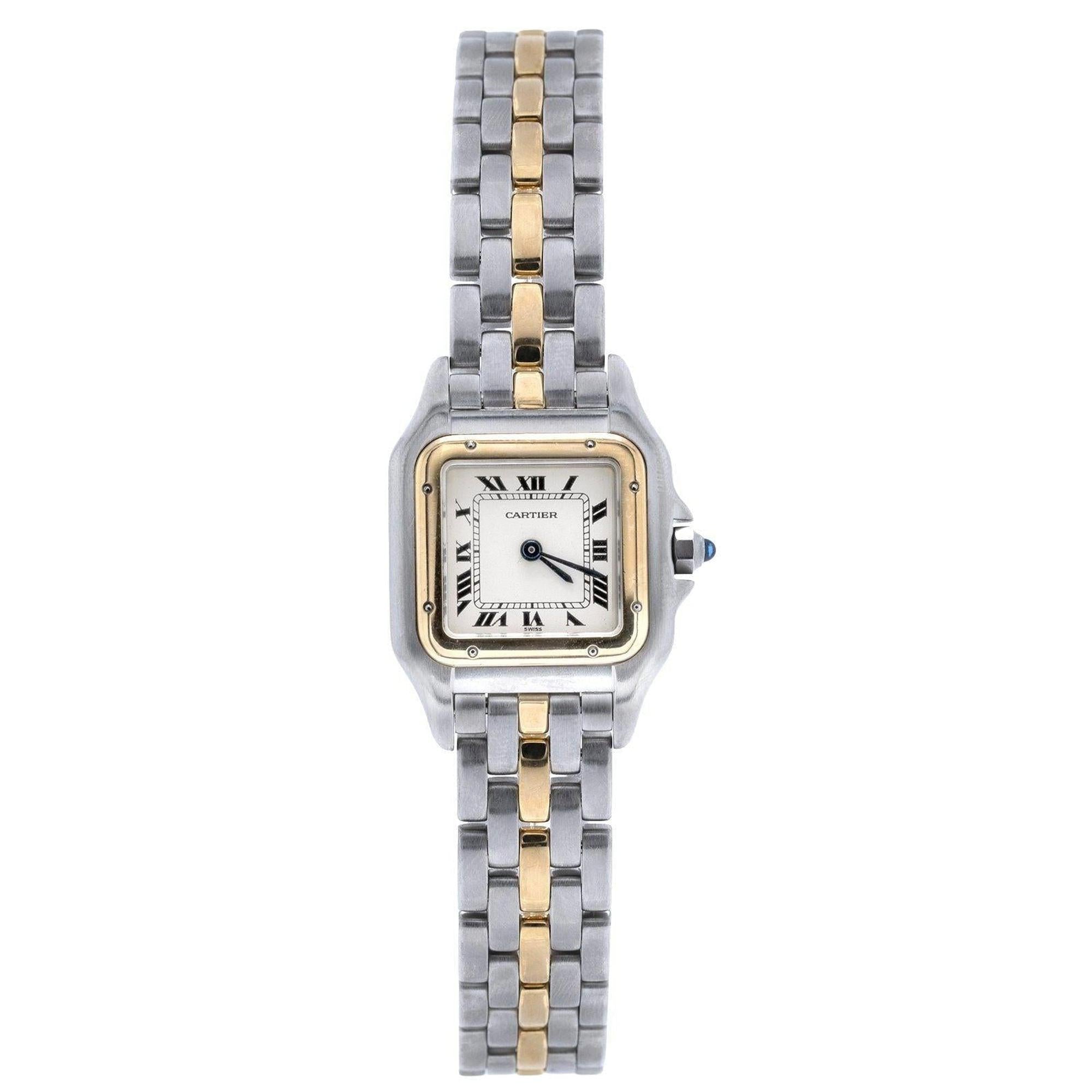 Cartier Two-Tone Panthere Watch