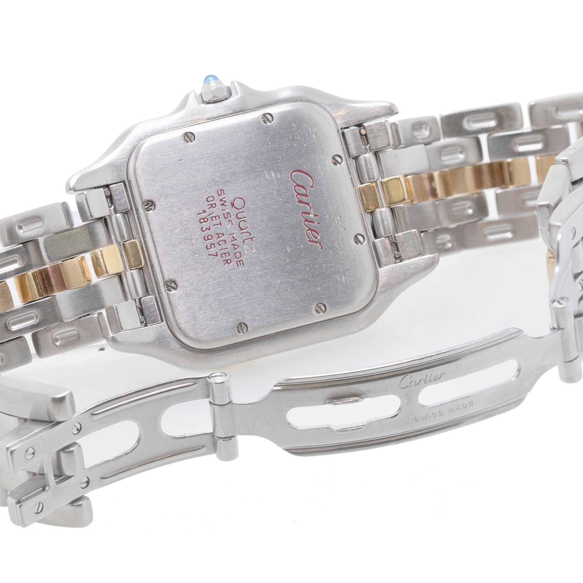 Cartier Two-Tone Panthere de Cartier Watch w/ Box & Papers