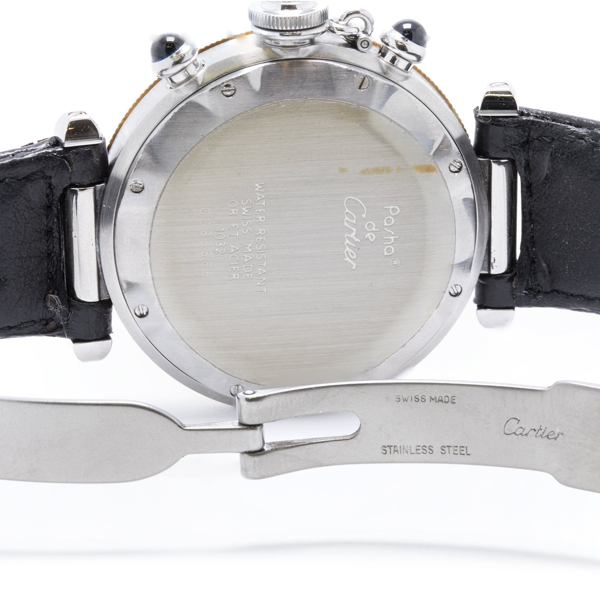 Cartier Two-Tone Pasha de Cartier Chronograph Watch