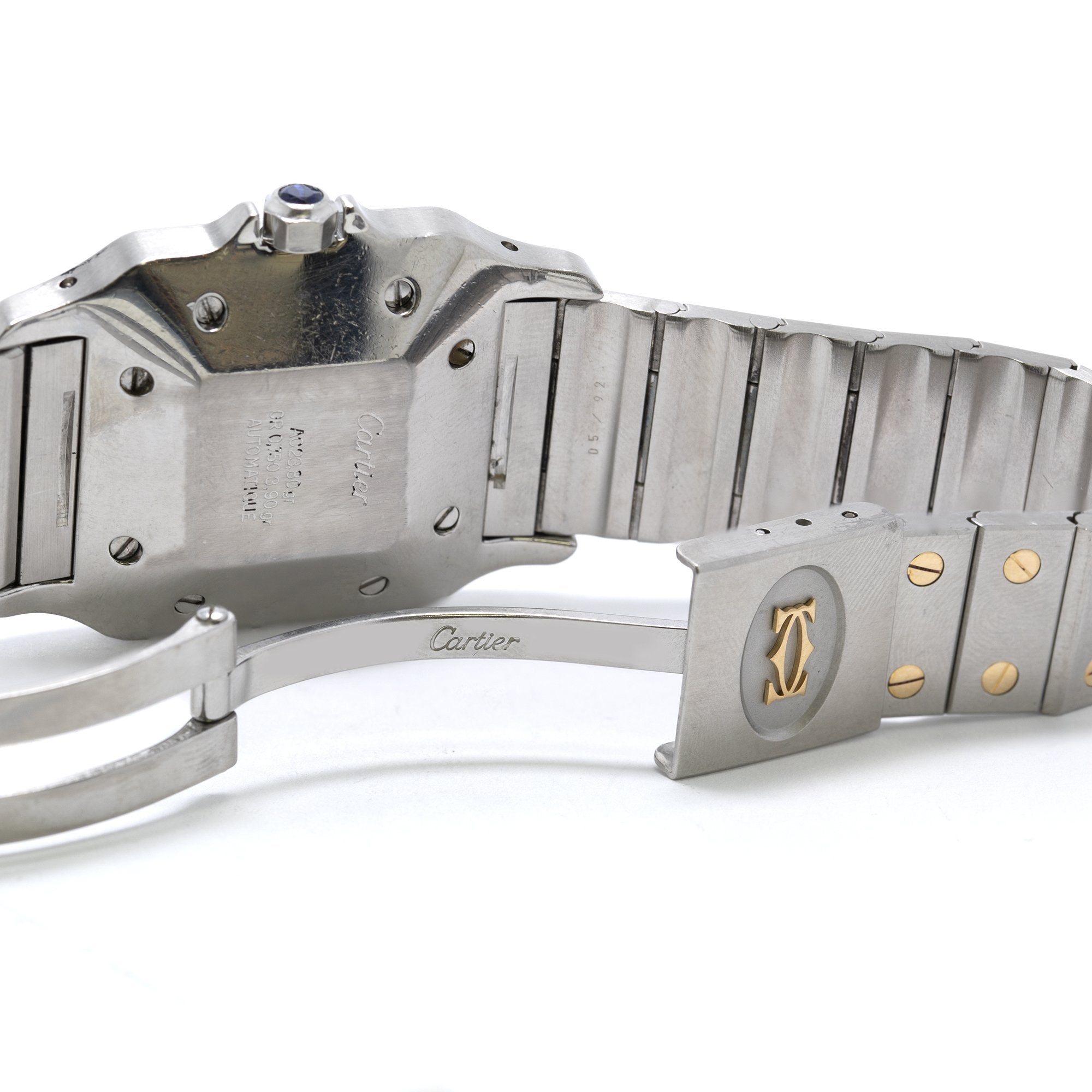 Cartier Two-Tone Santos Galbee Automatic Watch
