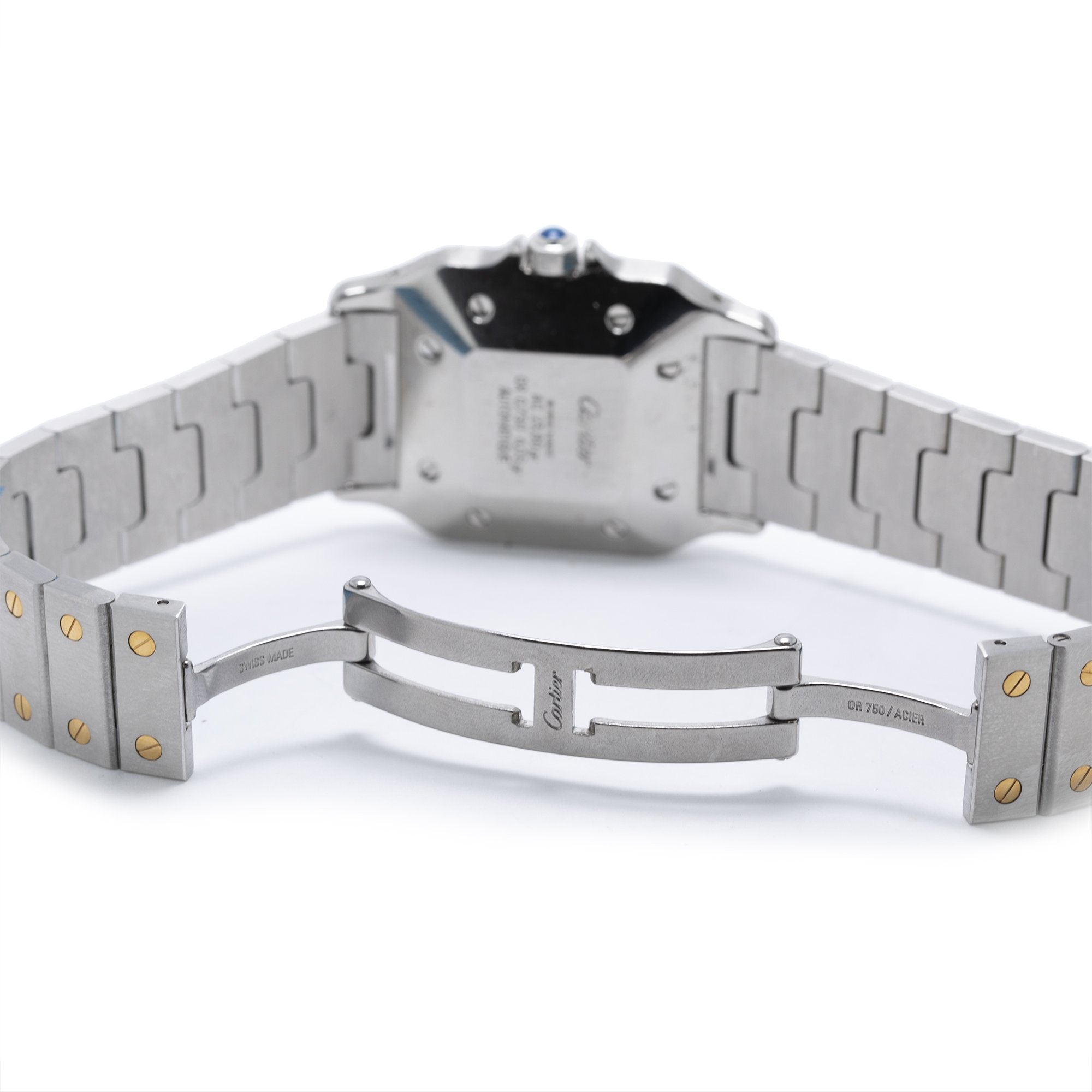 Cartier Two-Tone Santos Galbee Automatic Watch