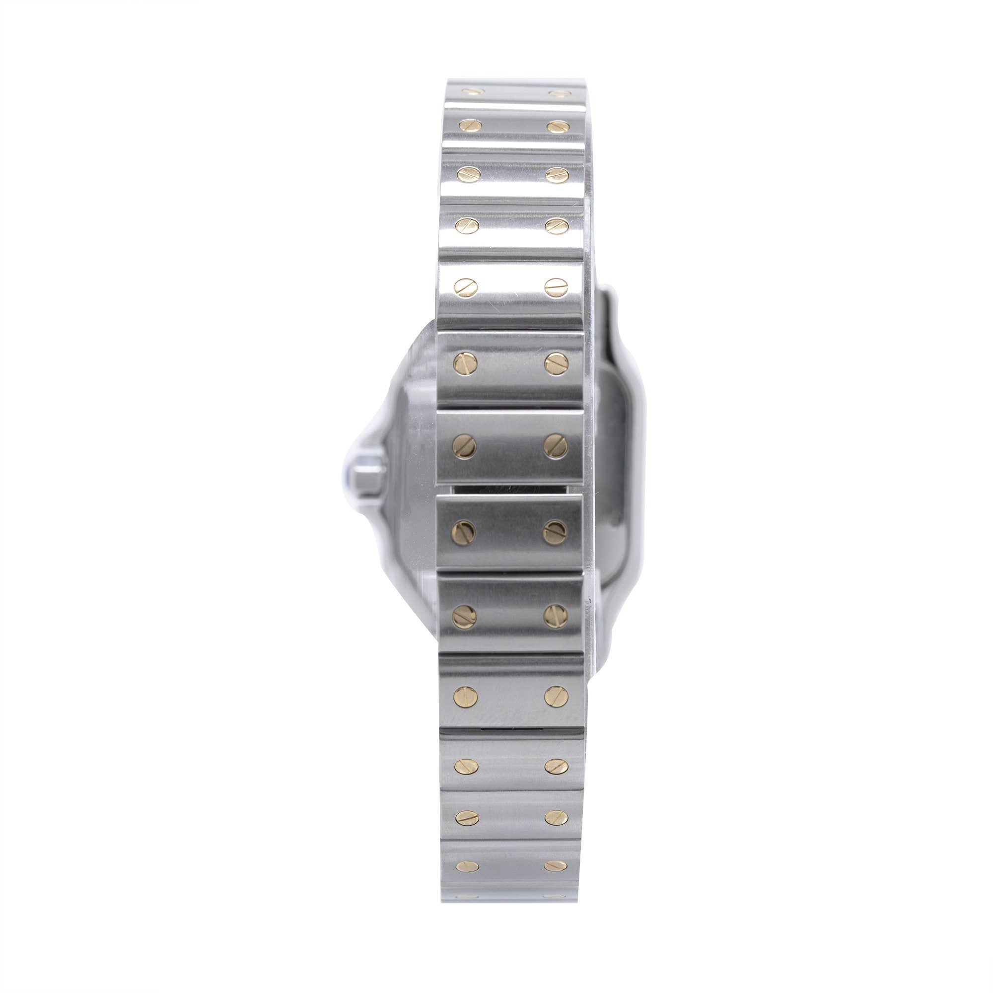 Cartier Two-Tone Santos Galbee Watch