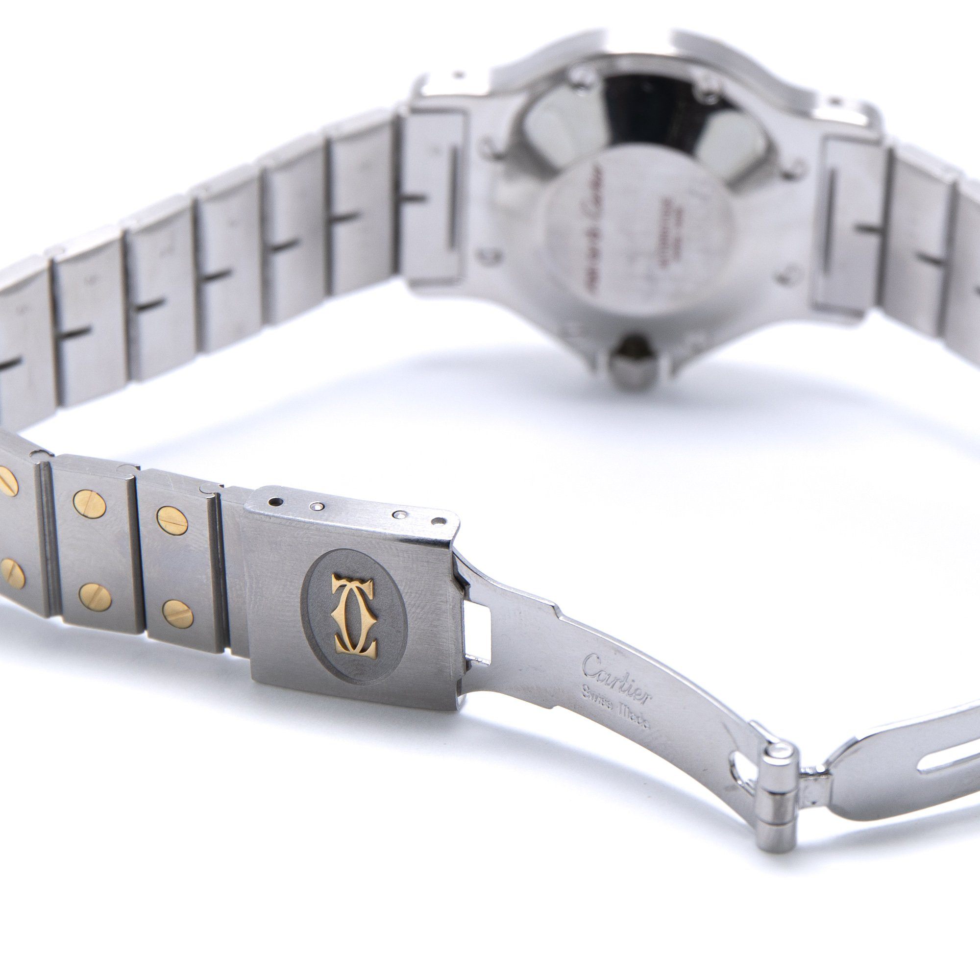 Cartier Two-Tone Santos Octagon Watch