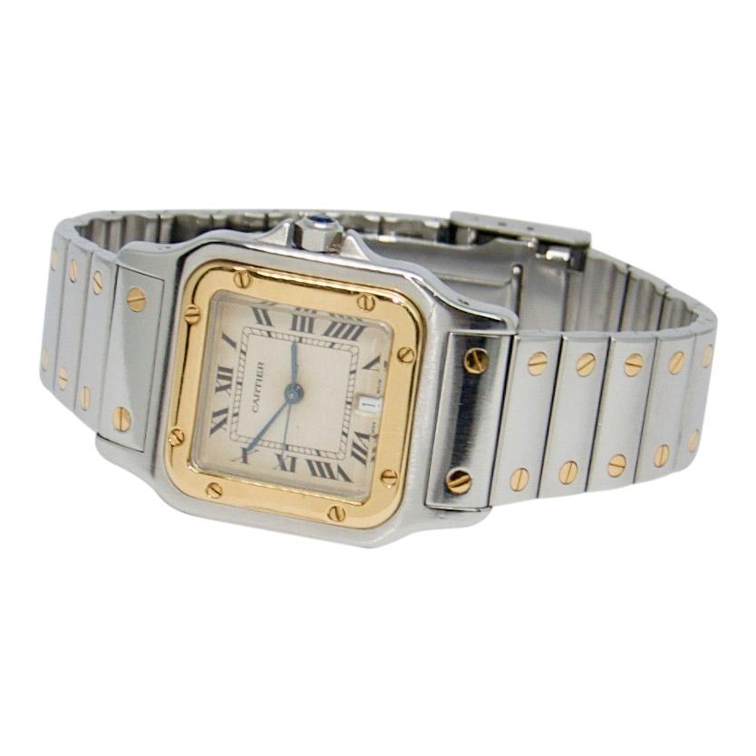 Cartier Two-Tone Santos Watch