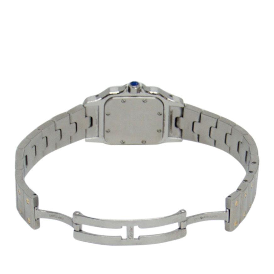 Cartier Two-Tone Santos de Cartier Galbee Watch