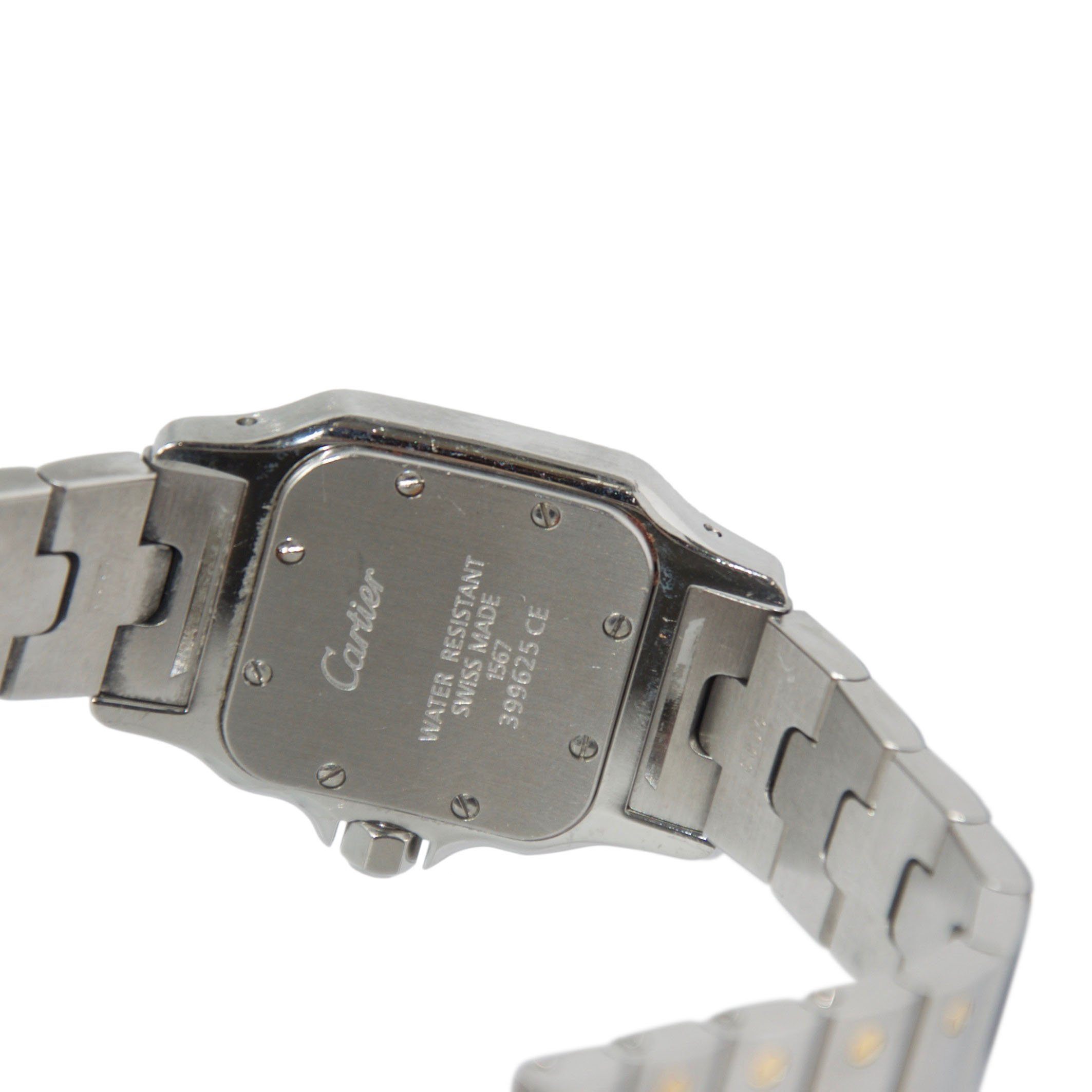 Cartier Two-Tone Santos de Cartier Galbee Watch