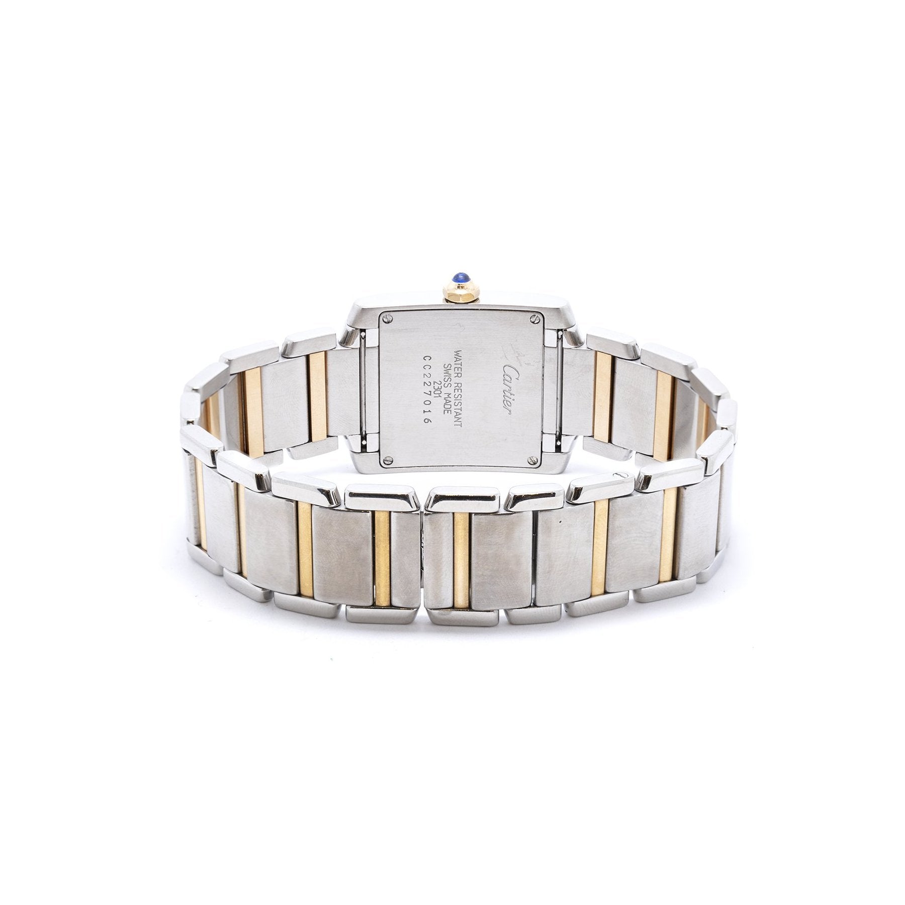 Cartier Two-Tone Tank Francaise Watch, Medium Model