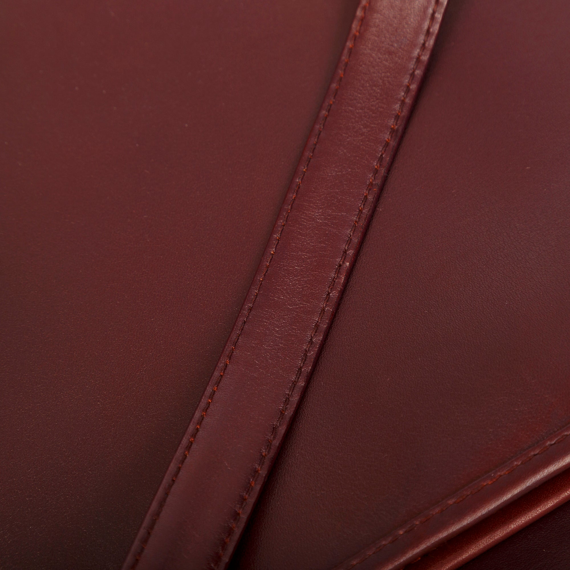 Cartier Vintage Large Leather Tote Bag w/ Box