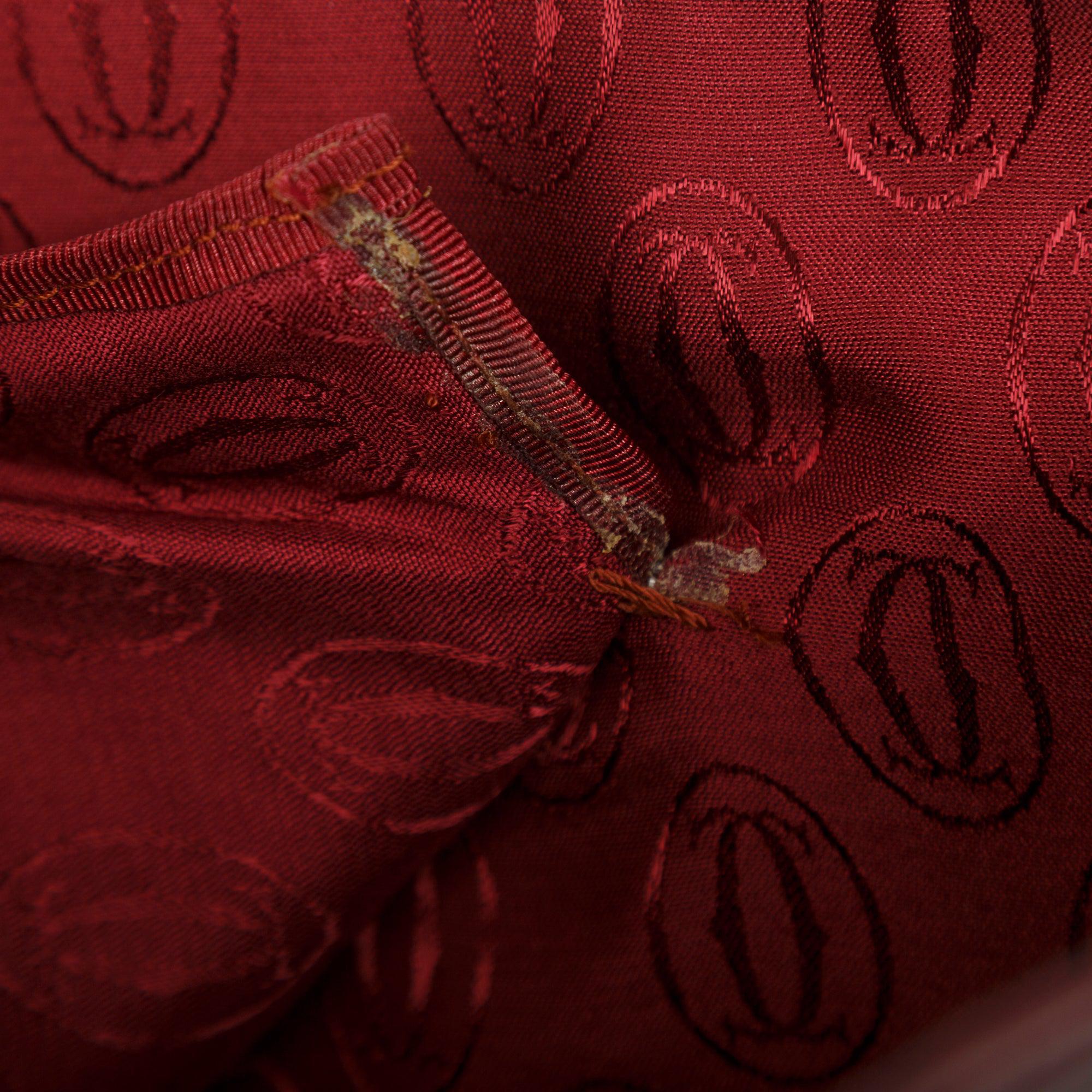 Cartier Vintage Large Leather Tote Bag w/ Box