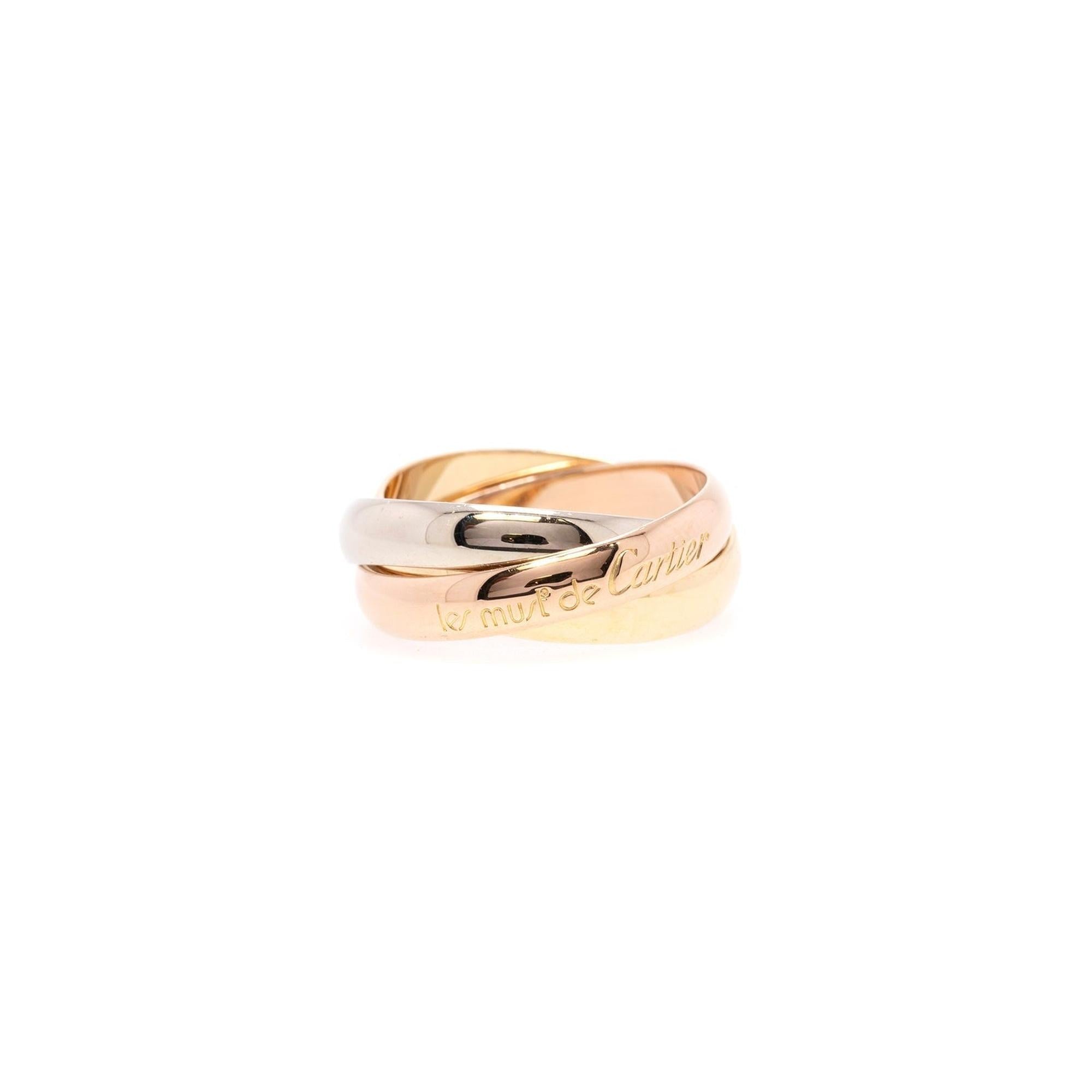 Cartier Vintage Le must de Cartier Trinity Rolling Ring