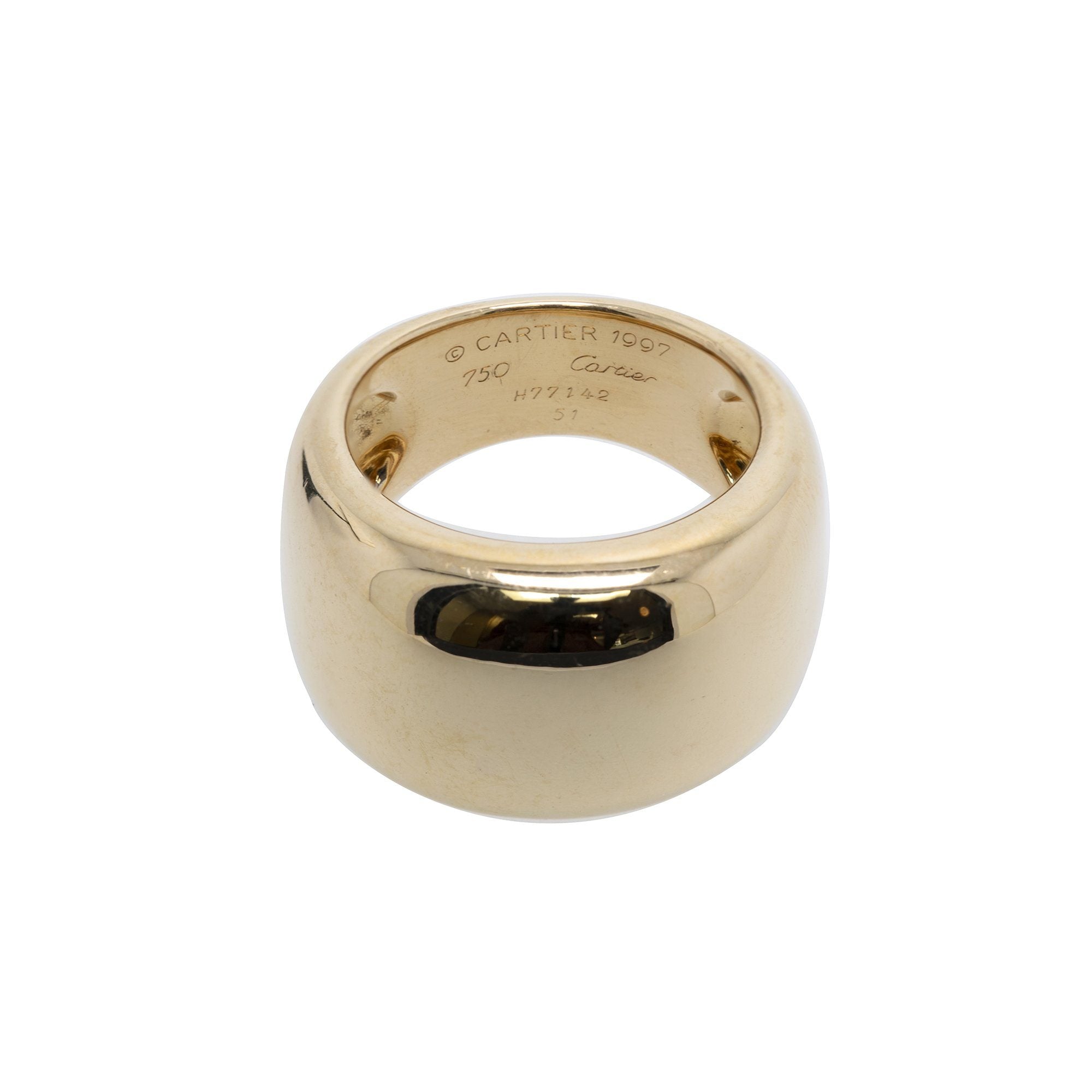 Cartier Vintage Nouvelle Vague Dome Ring