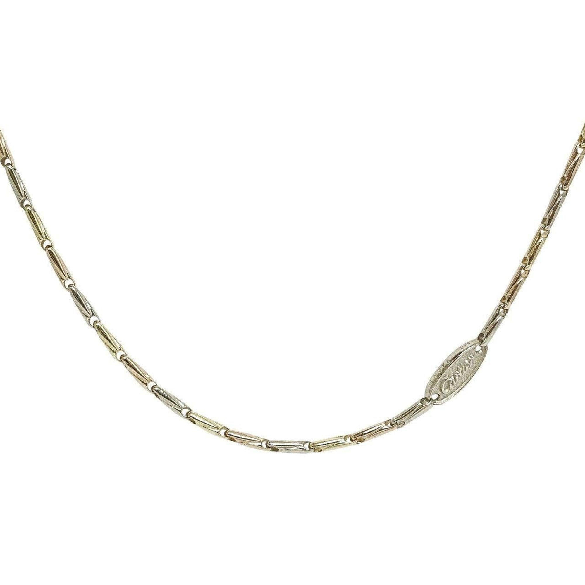 Cartier Vintage Trinity Chain Necklace