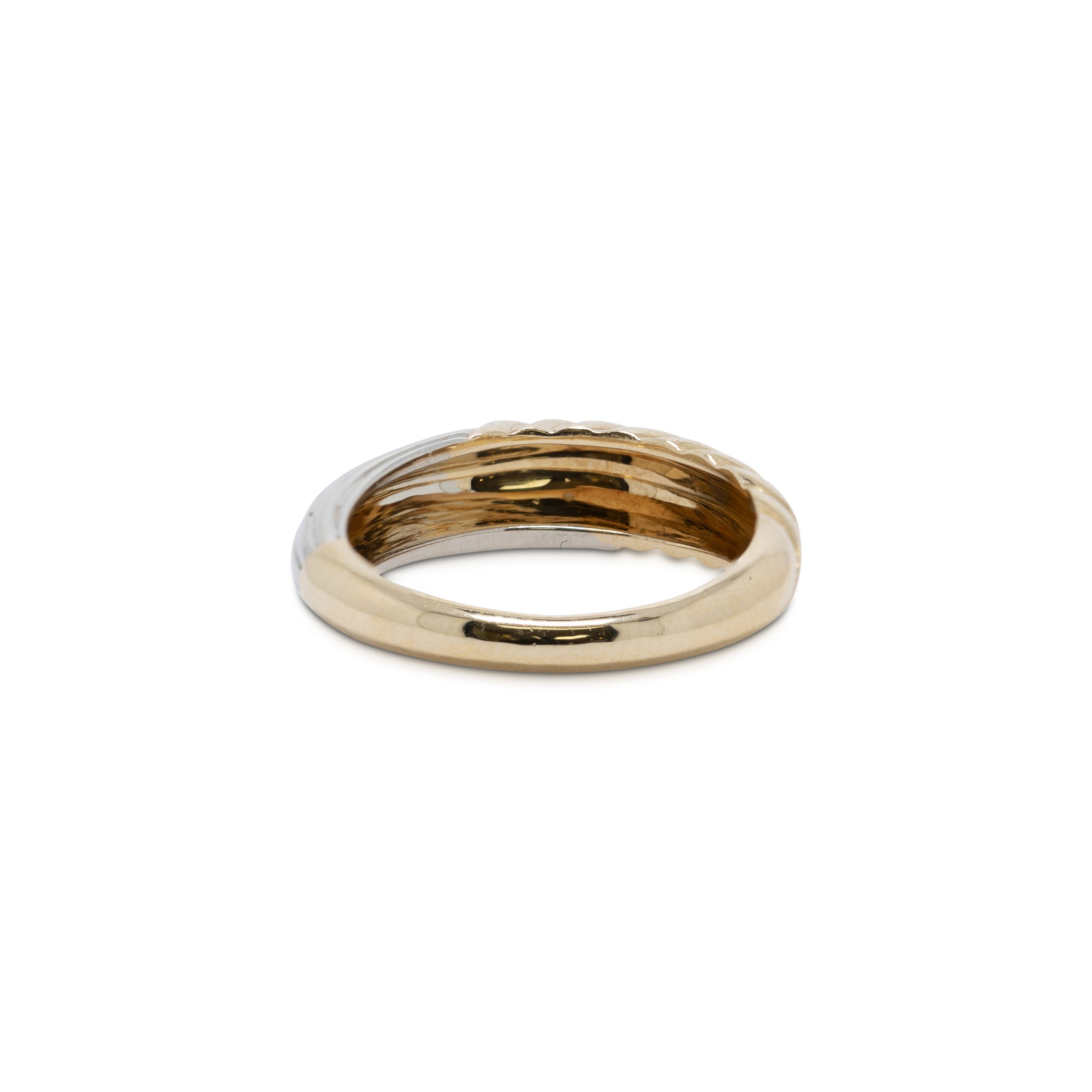Cartier Vintage Two-Tone Ring