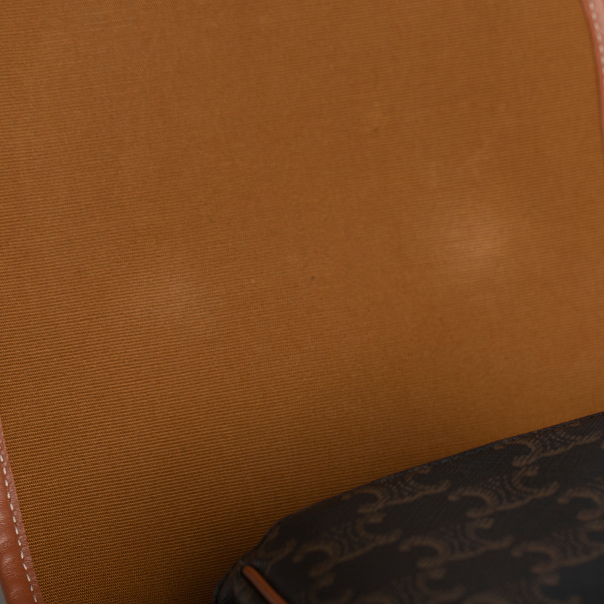 Celine 2020 Triomphe Canvas Folco Crossbody Bag