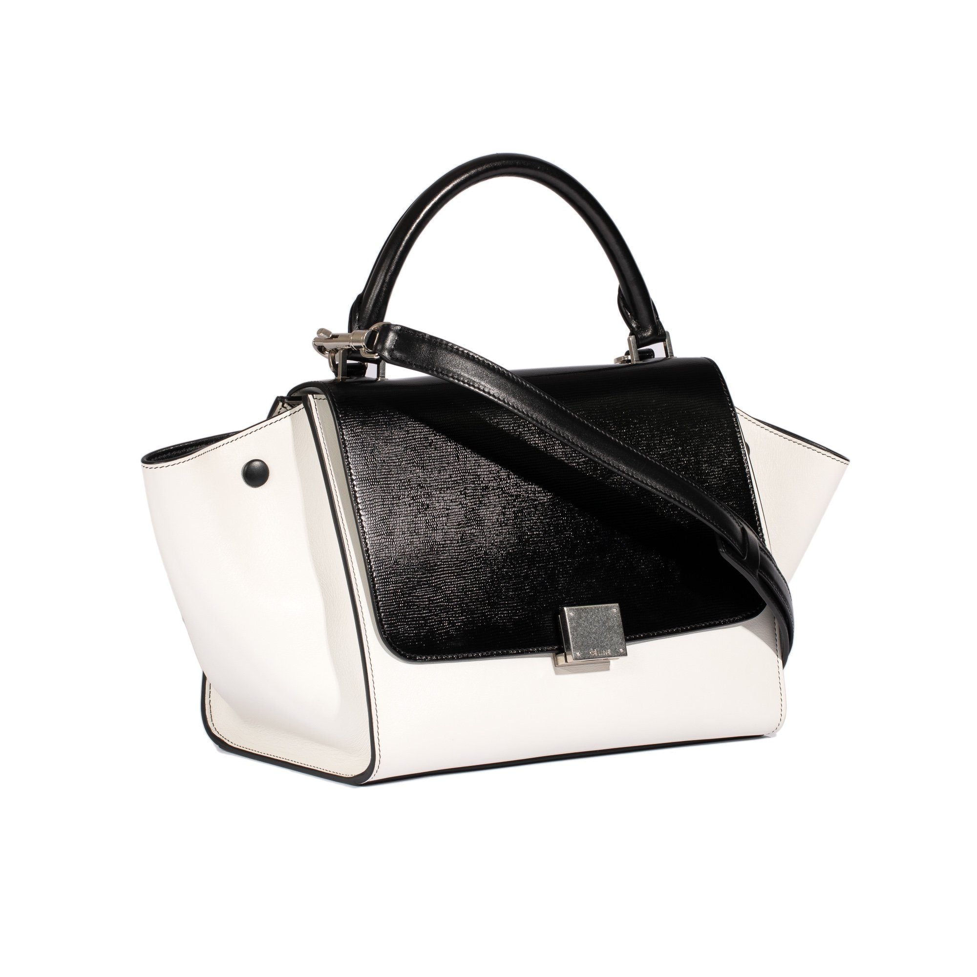 Celine Bicolour Small Trapeze Bag