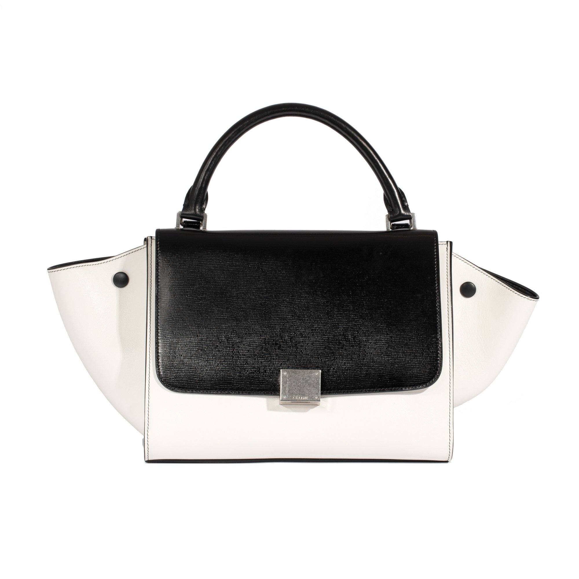 Celine Bicolour Small Trapeze Bag
