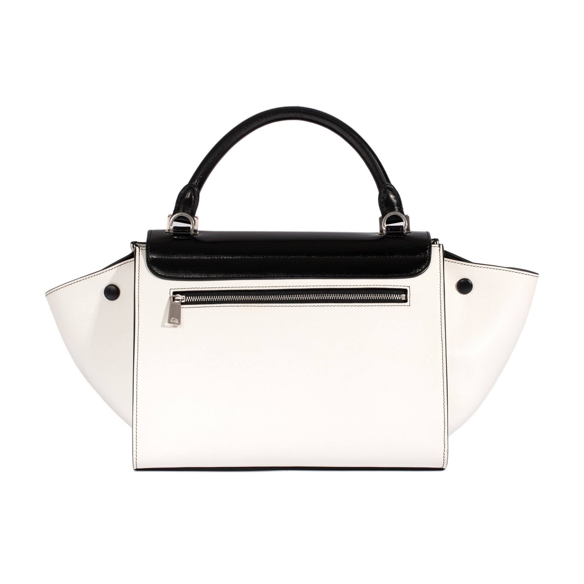 Celine Bicolour Small Trapeze Bag