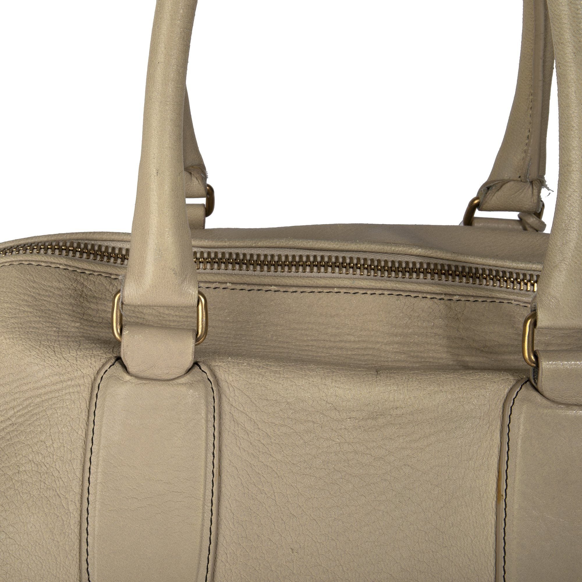 Celine Leather Bowling Bag