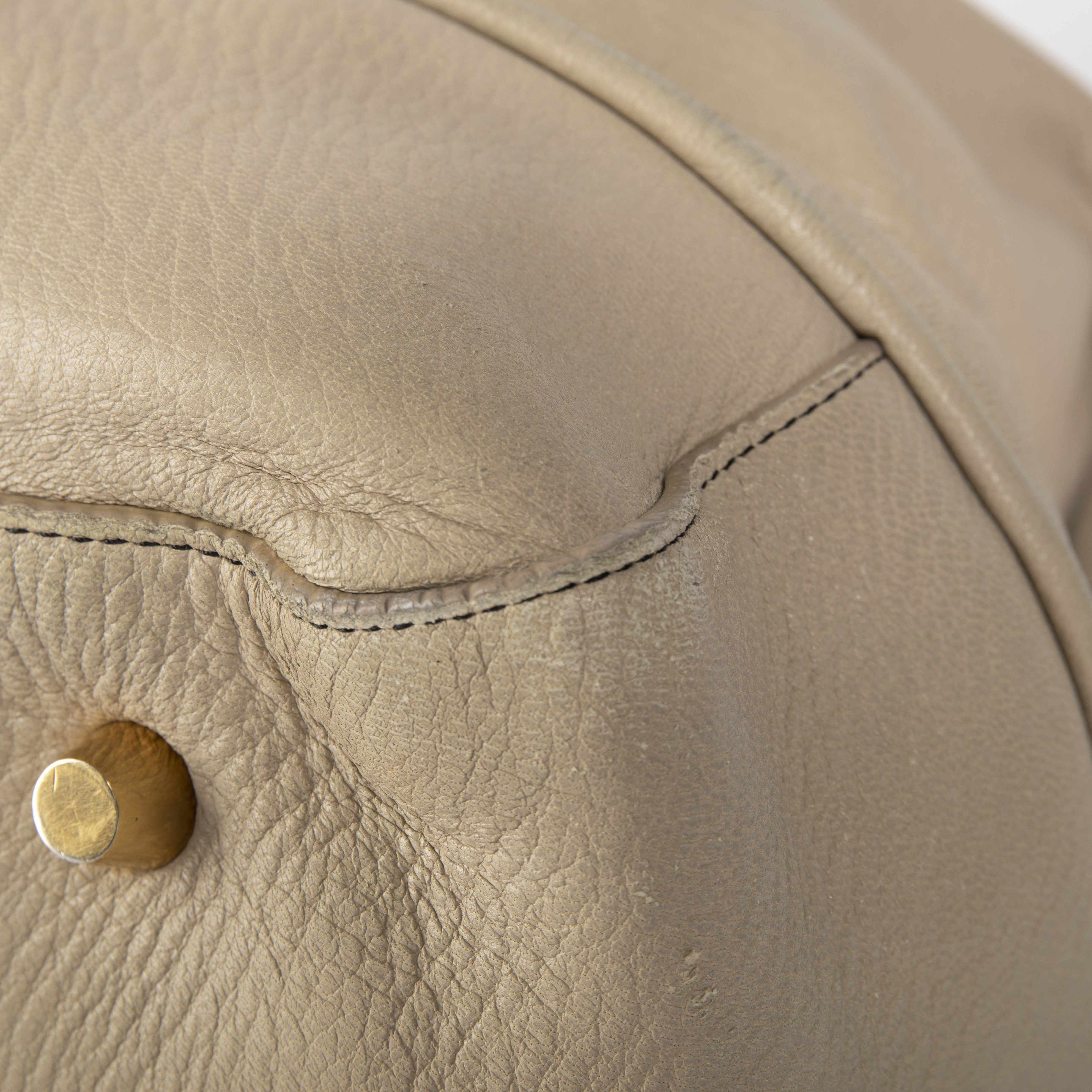 Celine Leather Bowling Bag