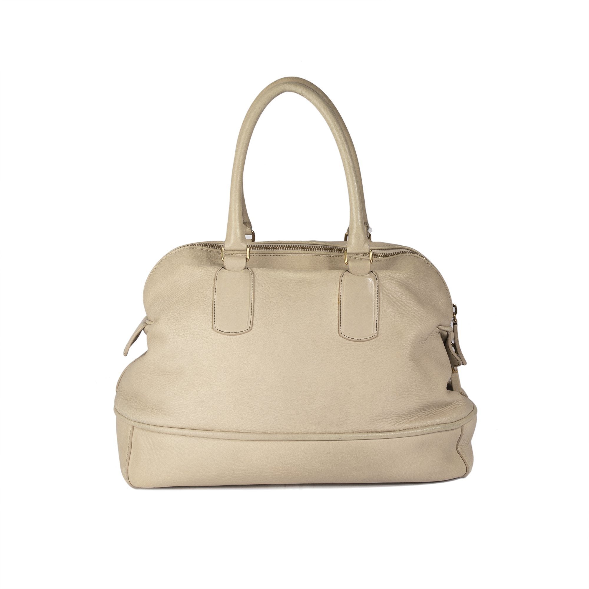 Celine Leather Bowling Bag