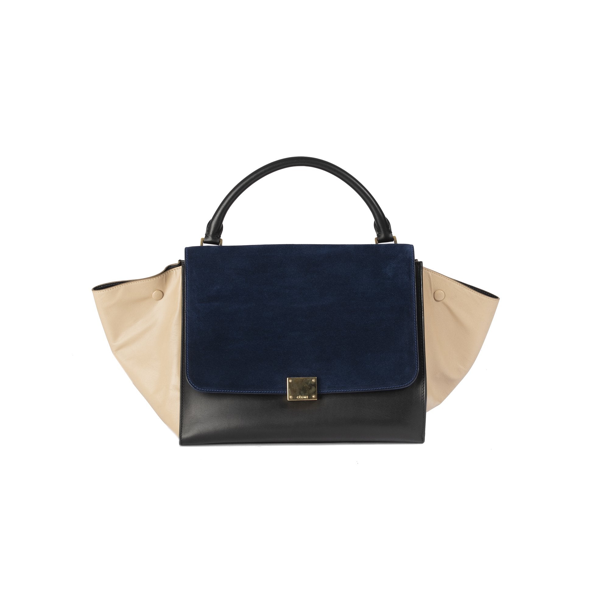 Celine Medium Tricolor Trapeze Bag