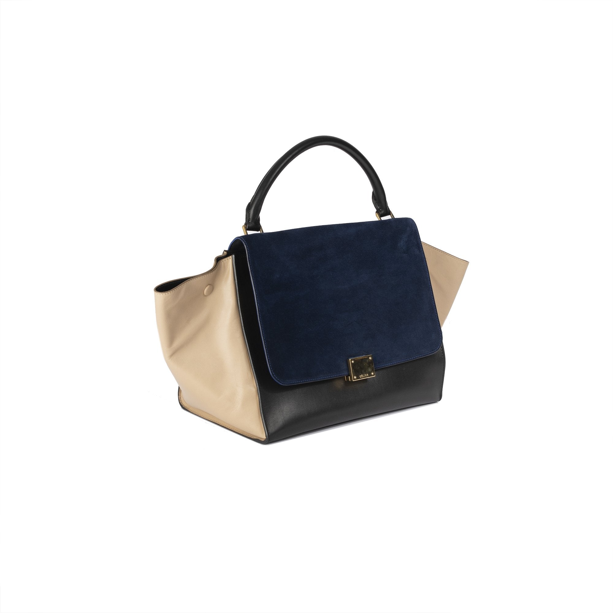 Celine Medium Tricolor Trapeze Bag
